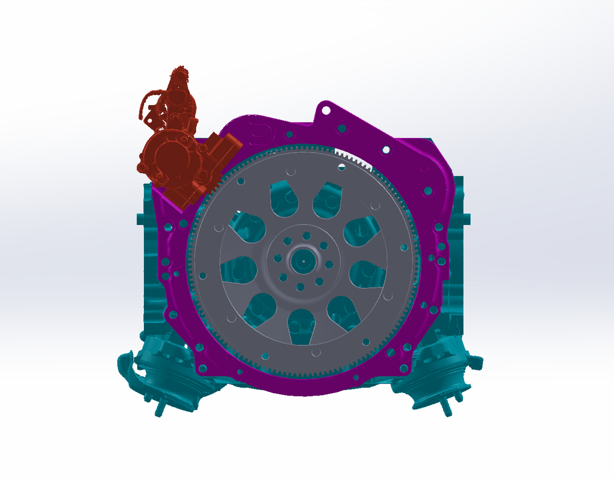 Subaru EJ/EZ/FA to BMW 8HP45 N20/N26 Adapter Kit