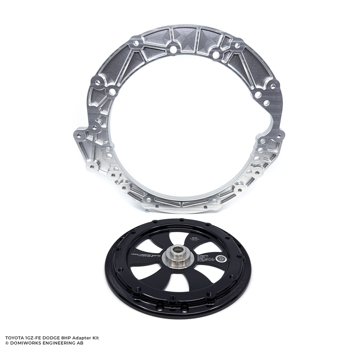 Toyota 1GZ-FE V12 to Dodge 8HP 70/75/90/95 Adapter Kit