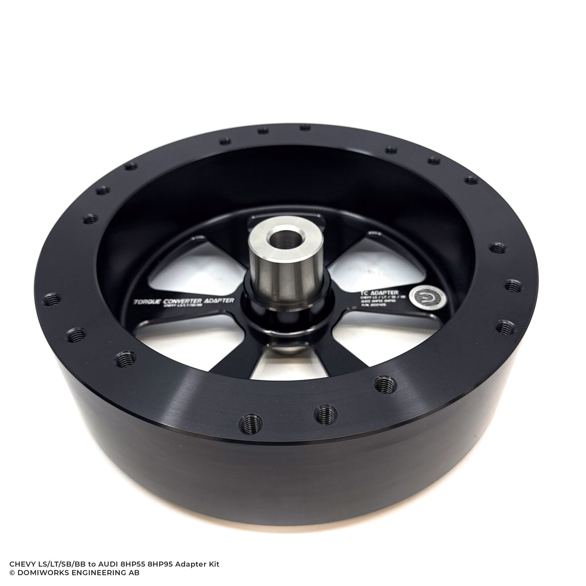 Chevy LS/LT/SB/BB to Audi 8HP55 Adapter Kit