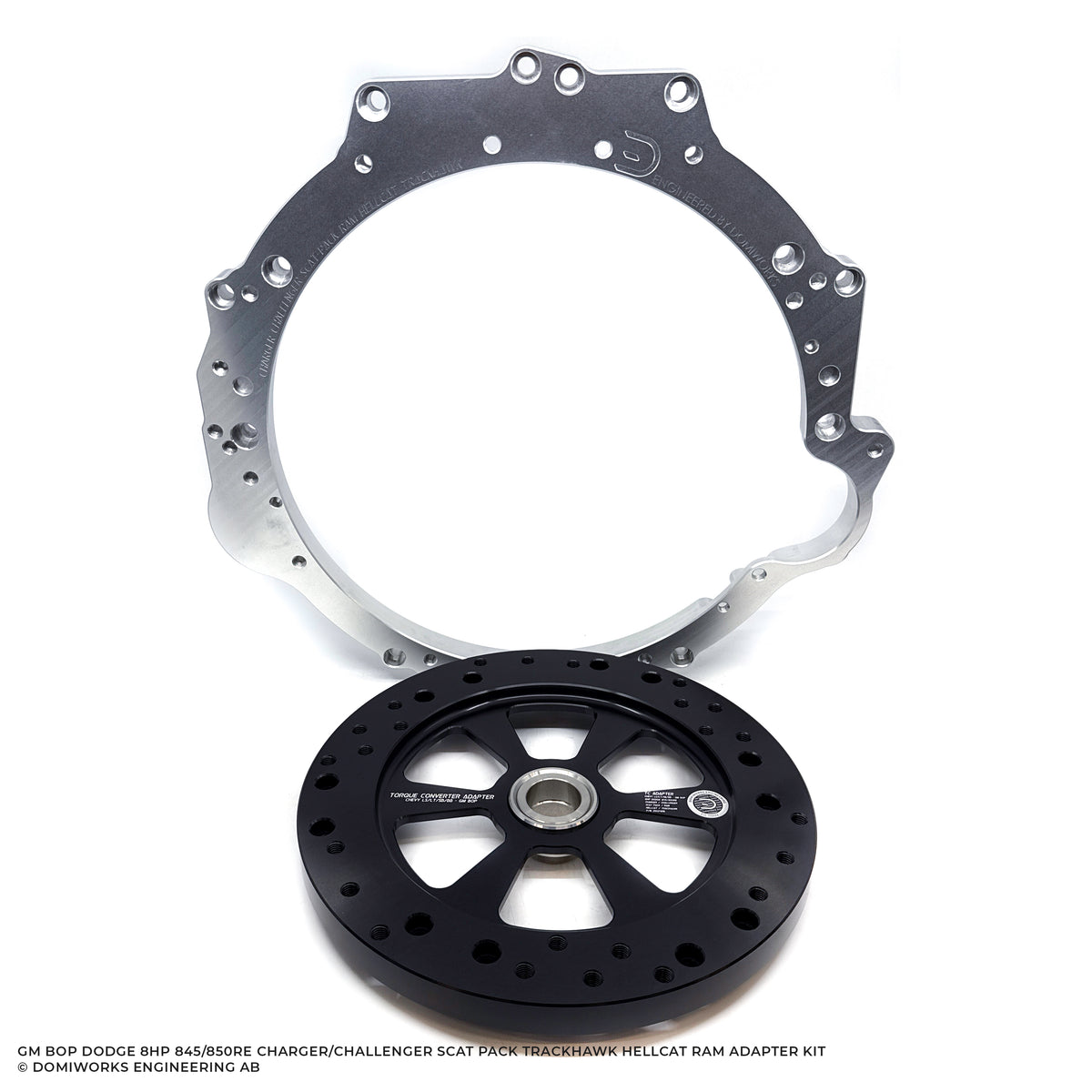 GM BOP to Dodge 8HP 845/850RE 70/75/90/95 Charger/Challenger/Scat Pack Hellcat Trackhawk RAM Adapter Kit