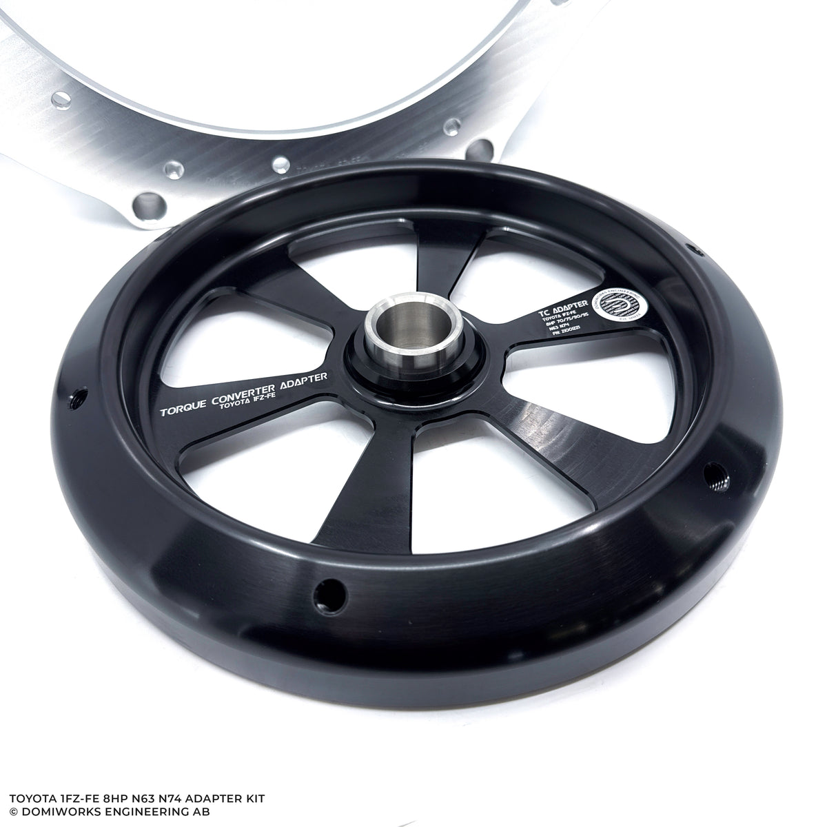 Toyota 1FZ-FE to BMW 8HP N63 N74 Adapter Kit