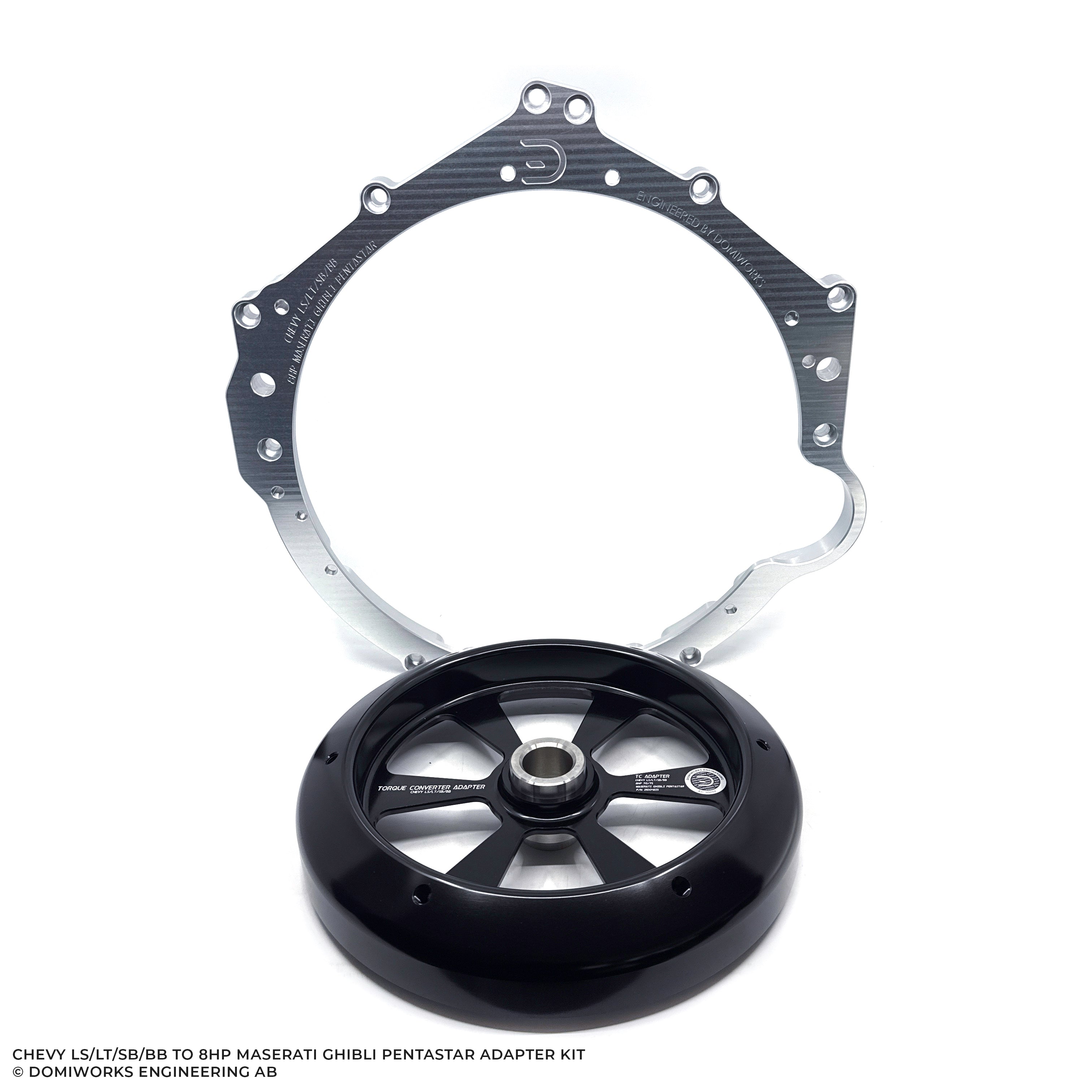 Chevy LS/LT/SB/BB to Maserati Ghibli 8HP 70/75 Pentastar
