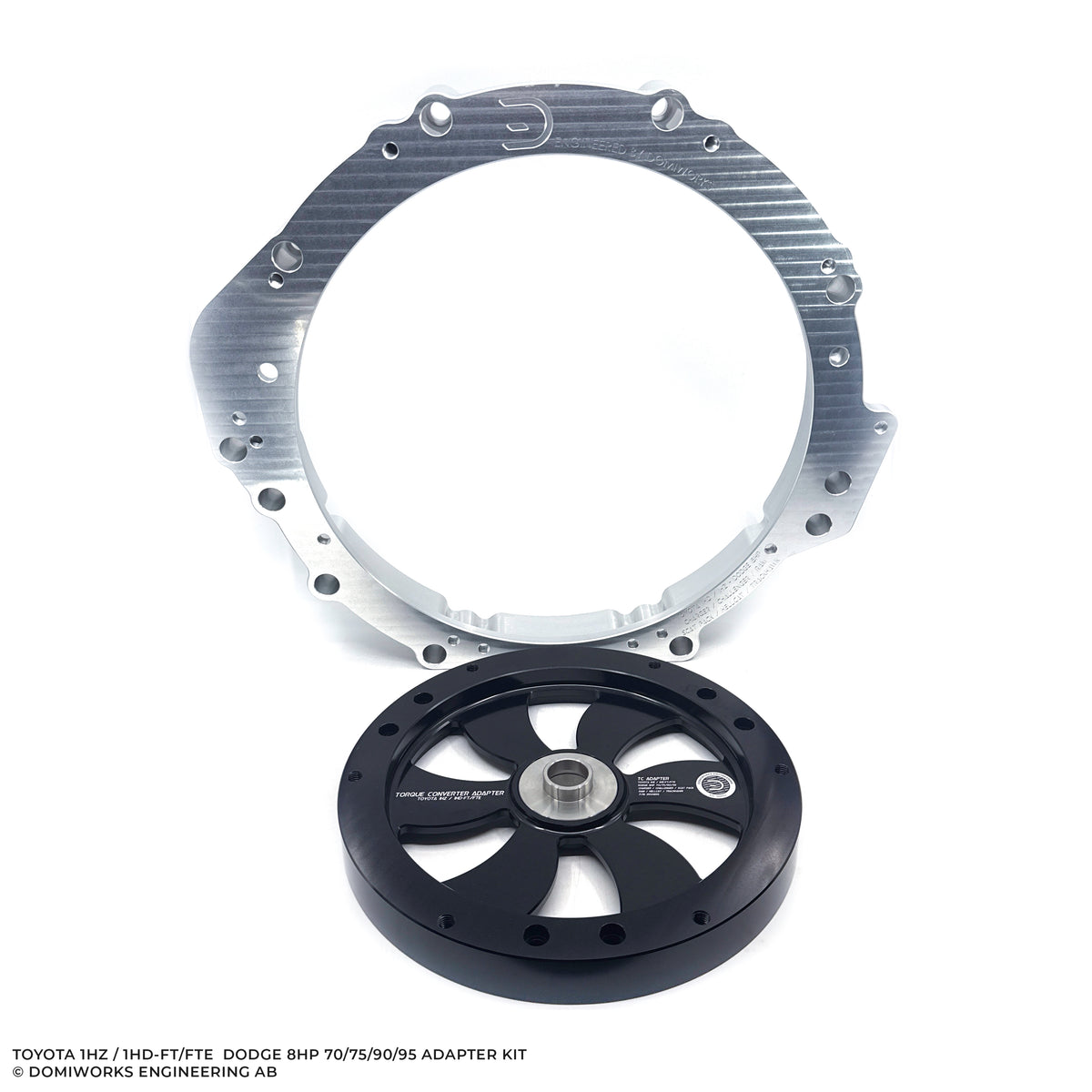 Toyota 1HD/1HZ FT, FTE to Dodge 8HP 70/75/90/95 Adapter Kit