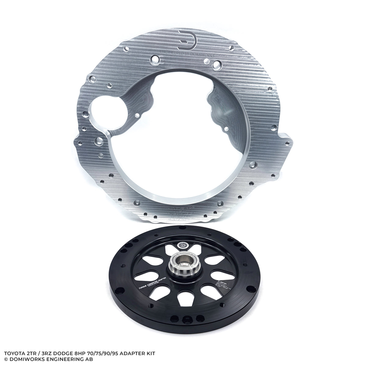 Toyota 2TR / 3RZ to Dodge 8HP 70/75/90/95 Adapter Kit