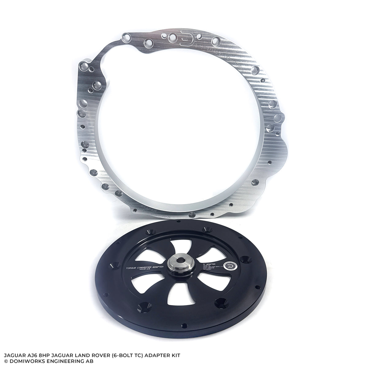 Jaguar AJ16 Supercharge to 8HP Jaguar Land Rover (6-bolt TC) Adapter Kit
