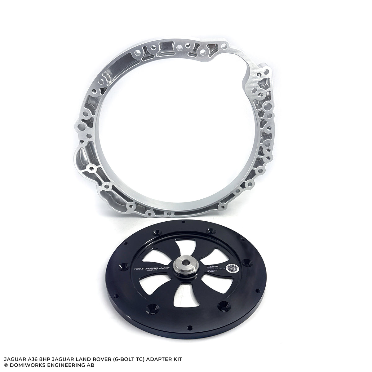 Jaguar AJ16 Supercharge to 8HP Jaguar Land Rover (6-bolt TC) Adapter Kit