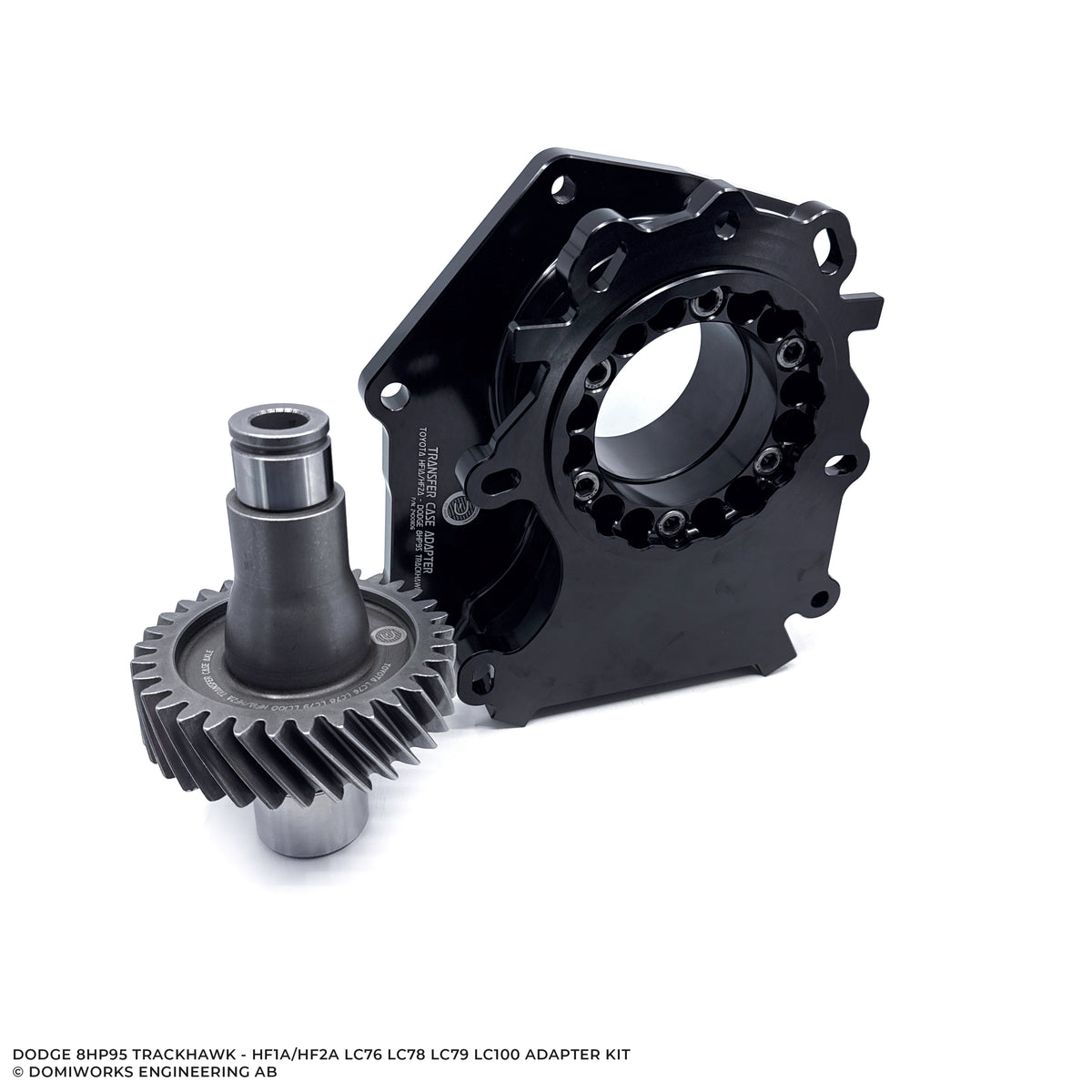 Toyota HF1A/HF2A LC76 LC78 LC79 LC100 Transfer Case Adapter kit - Dodge 8HP95 Trackhawk