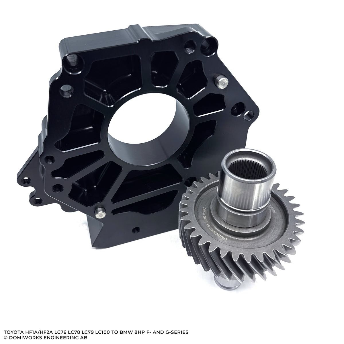 Toyota HF1A/HF2A LC76 LC78 LC79 LC100 Transfer Case Adapter kit - BMW 8HP AWD