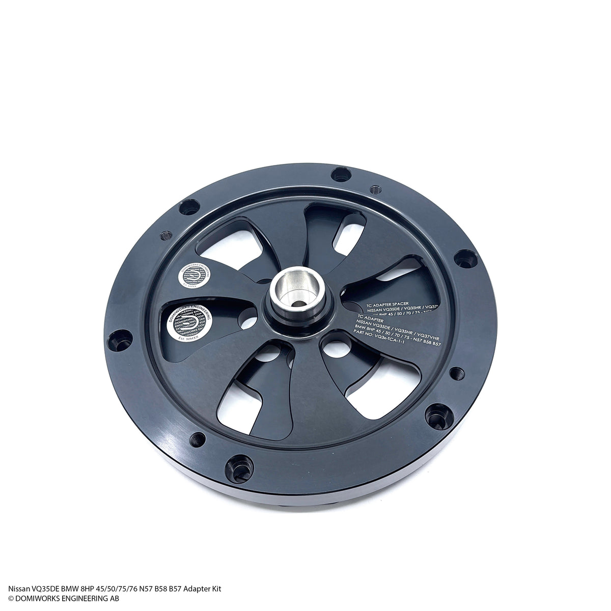 Nissan VQ35DE to BMW 8HP 45/50/70/75 N57 B57 B58 Adapter Kit