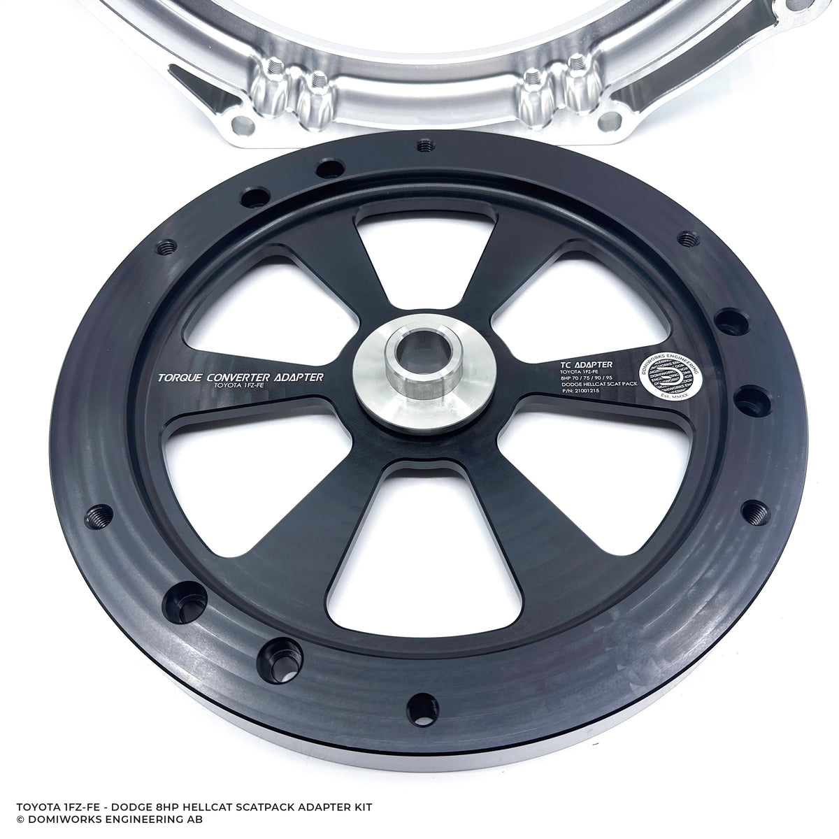 Toyota 1FZ-FE to Dodge 8HP 70 / 75 / 90 / 95 Hellcat Scat Pack Trackhawk Adapter Kit