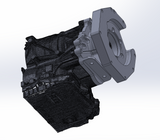 Land Cruiser Prado Transfer Case Adapter Kit to BMW 8HP