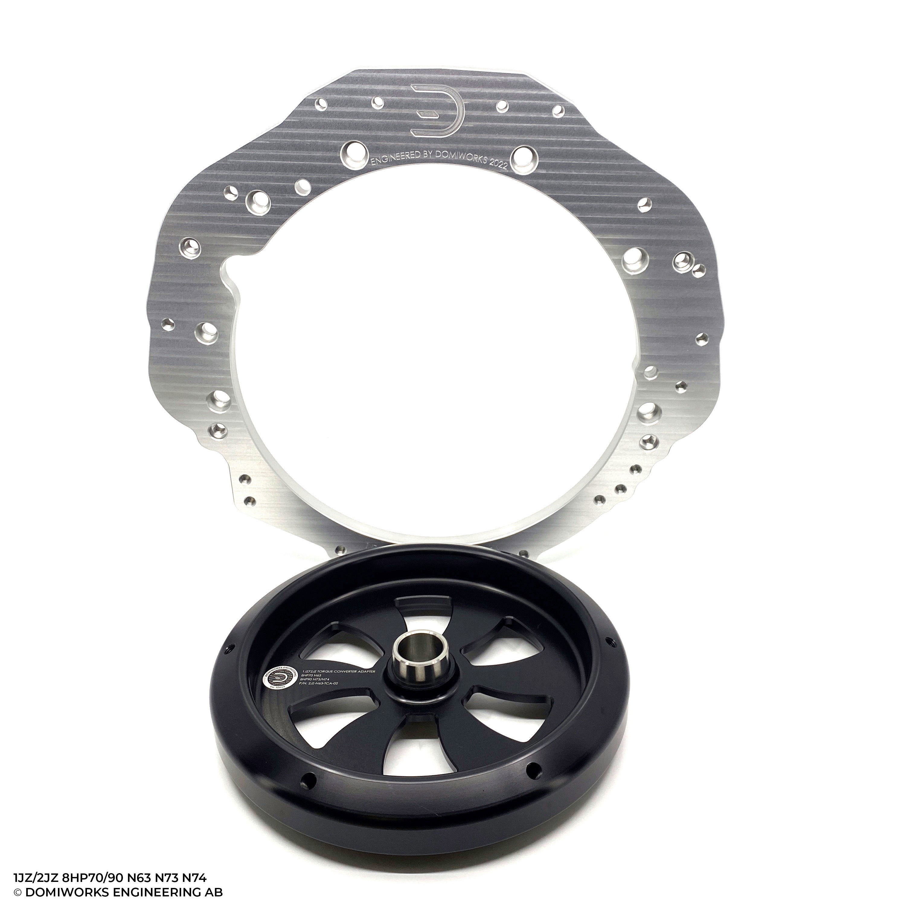 アクセサリー Tomo 1JZ/2JZ to 8HP70 N63 8HP90 N73 N74 Adapter Kit – DomiWorks