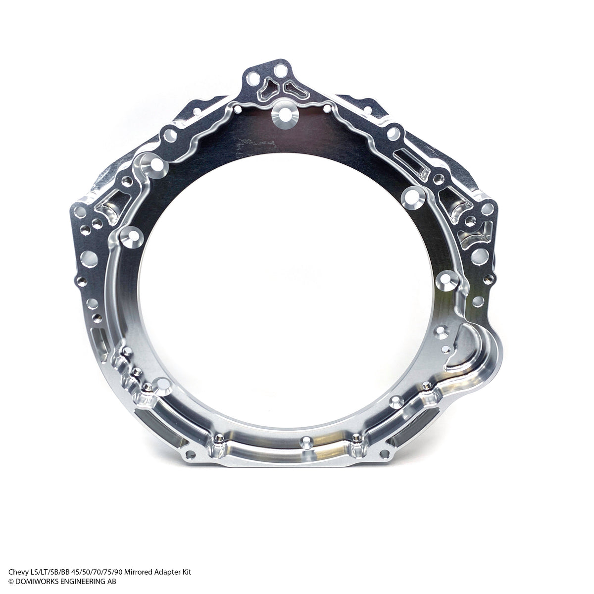 Chevy LS/LT/SB/BB to 8HP 45/50/70/75/90 N57 B57 B58 N63 N73 N74 Mirrored Starter Adapter Kit