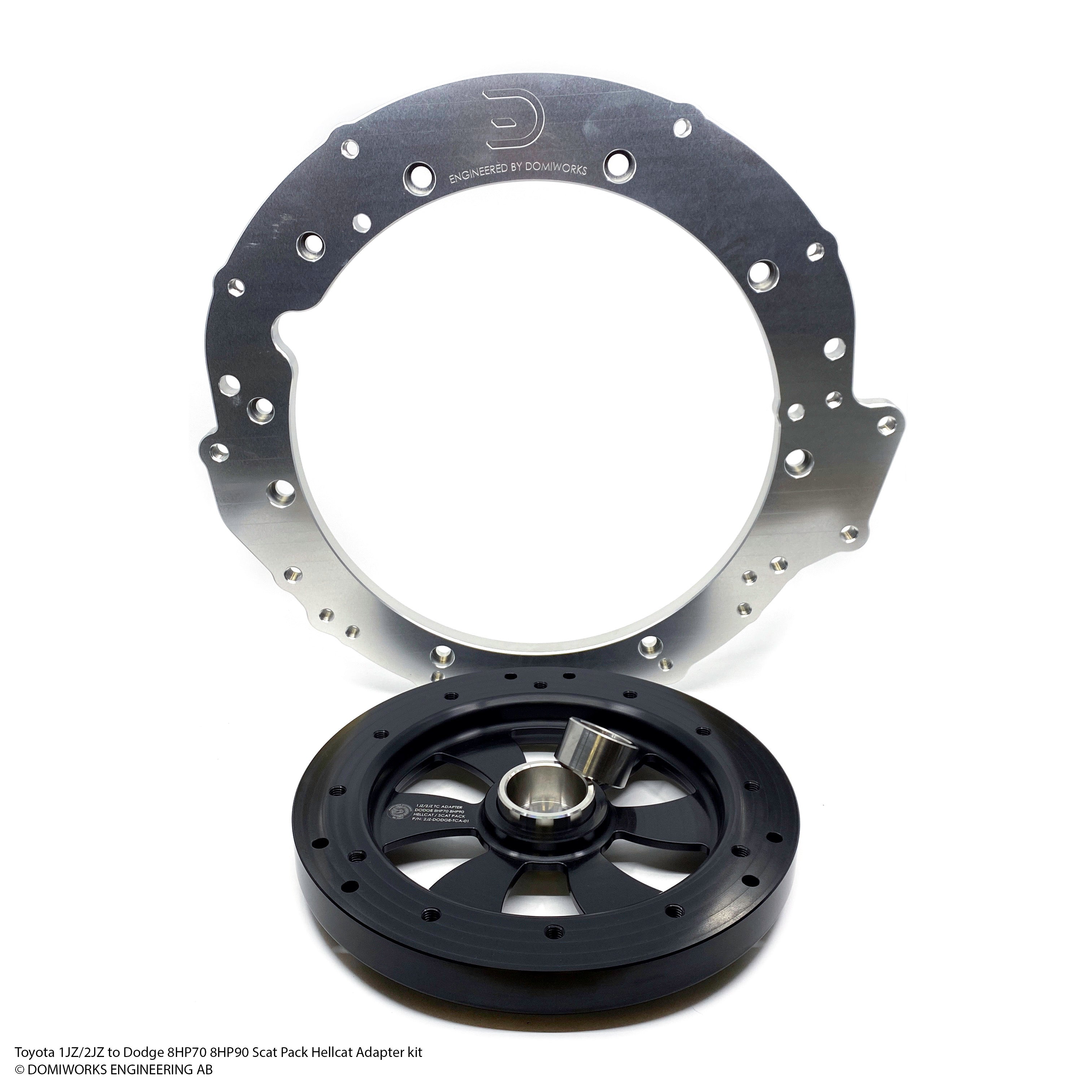 1JZ/2JZ to Dodge 8HP 70/75/90/95 Adapter Kit – DomiWorks