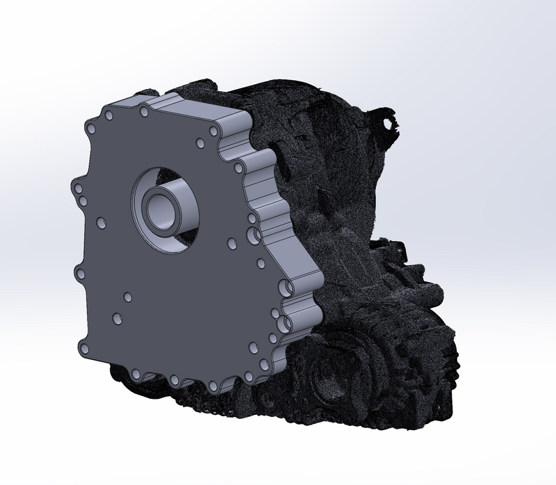 BMW ATC300 Transfer case to BMW DCT Conversion adapter