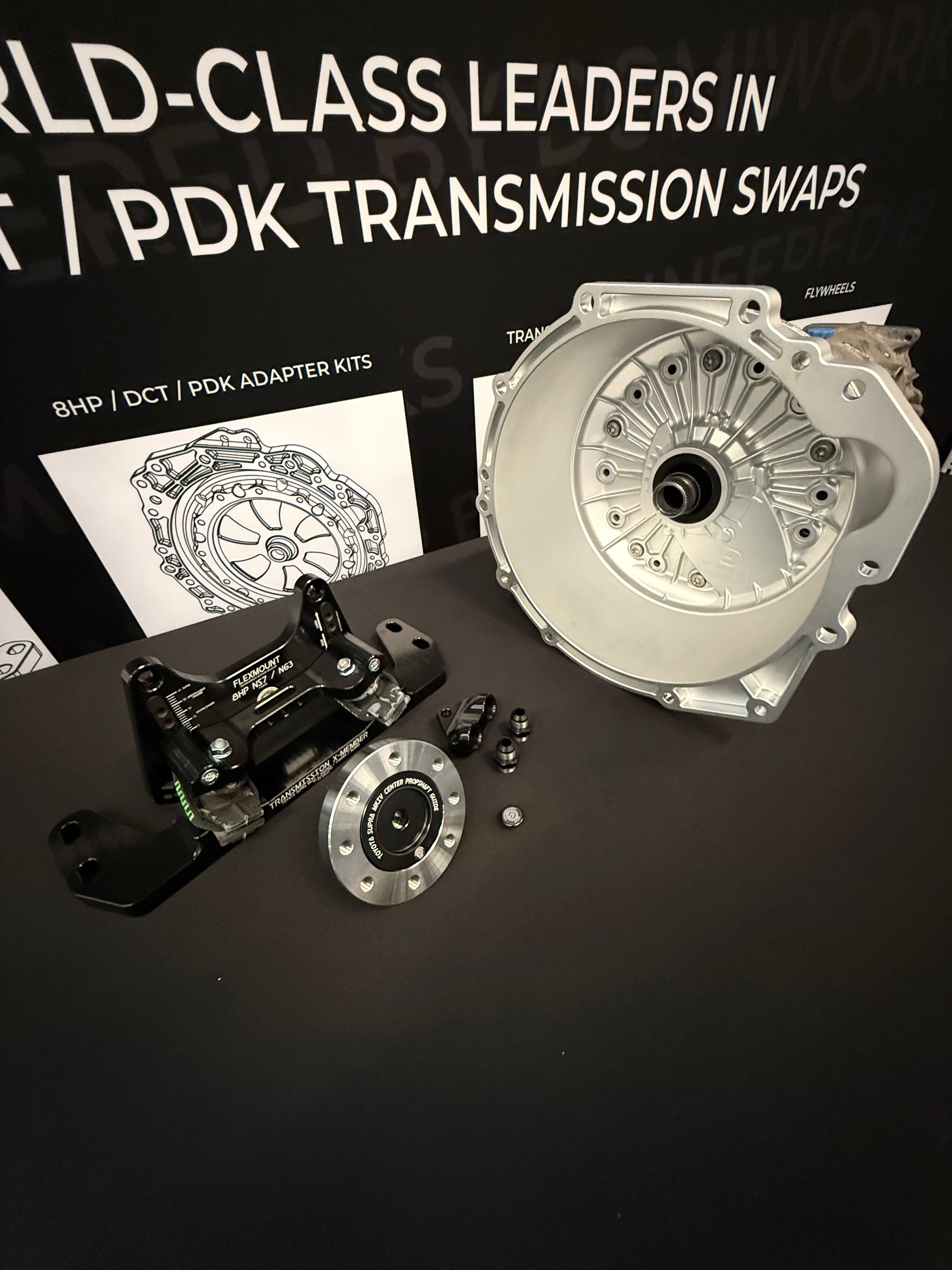 Toyota 1JZ/2JZ Ultim8HP Bellhousing - Full Supra MKIV Vehicle Kit