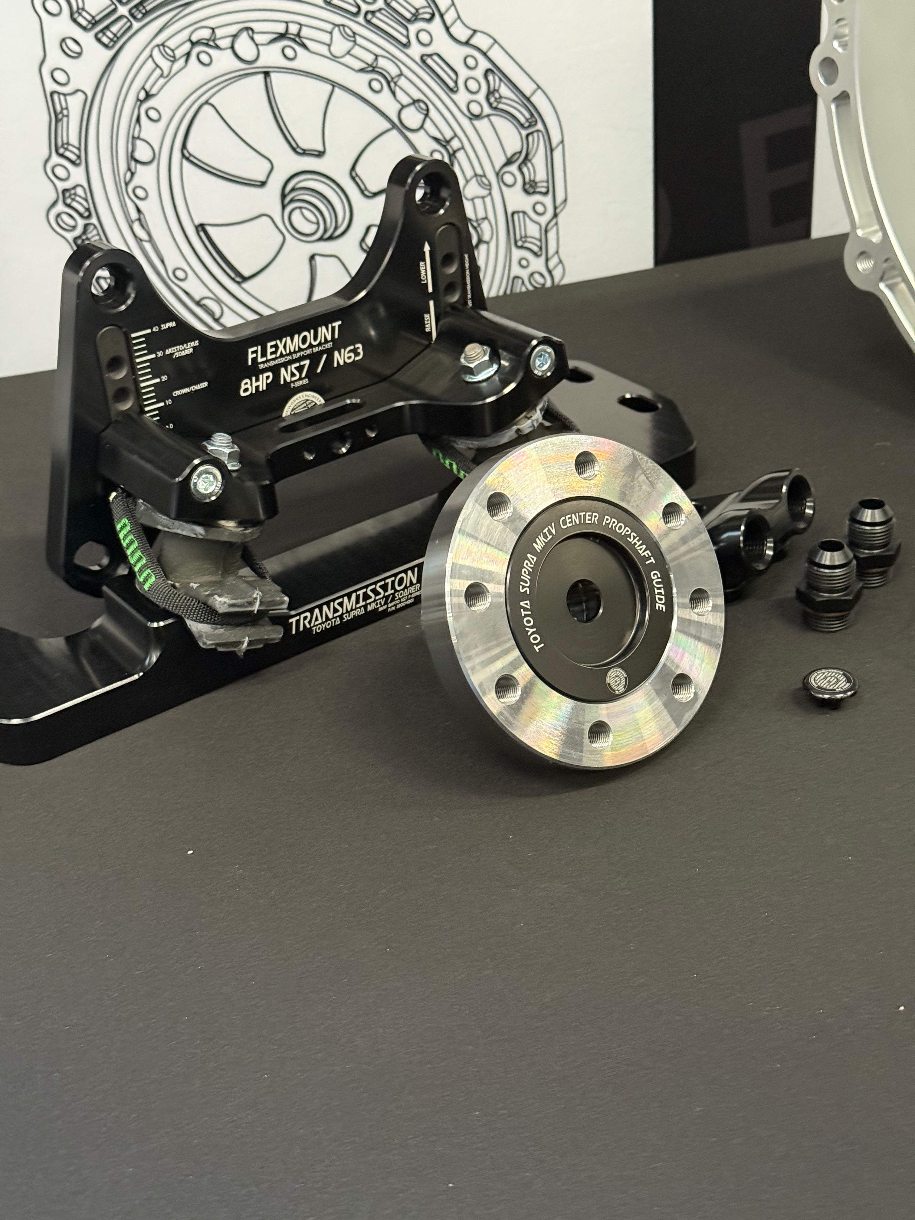 Toyota 1JZ/2JZ Ultim8HP Bellhousing - Full Supra MKIV Vehicle Kit