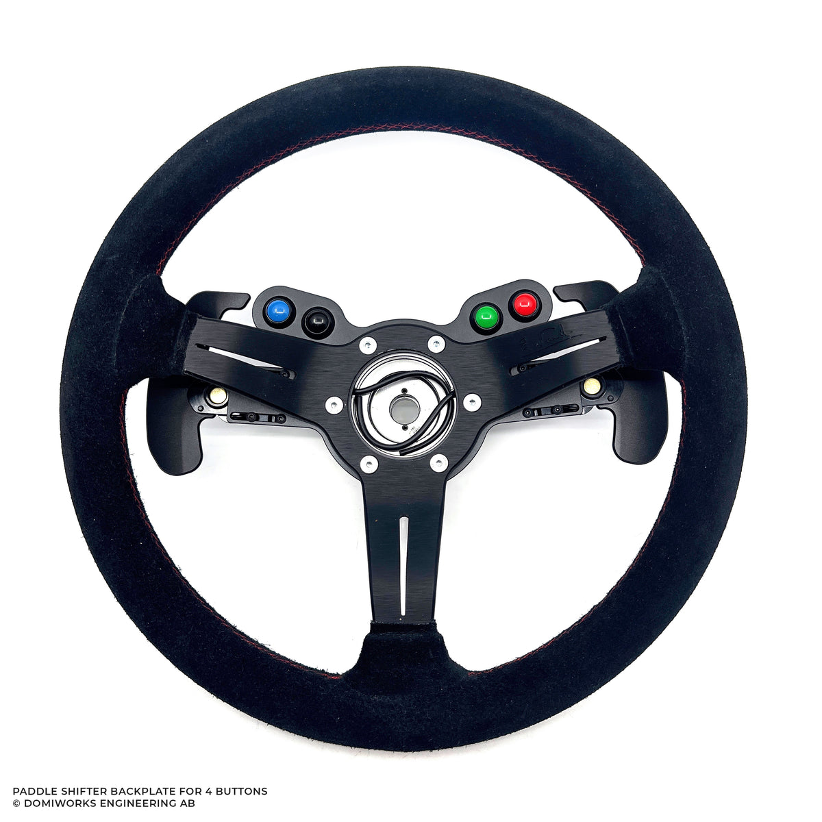 Paddle Shifter Backplate for 4 Buttons