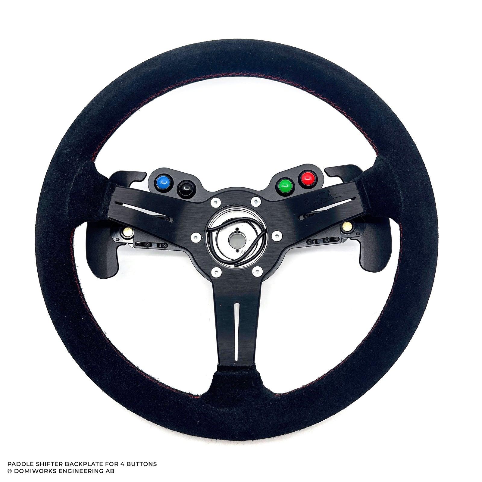 pedal shift Paddle Shifter Backplate for 4 Buttons – DomiWorks Engineering AB