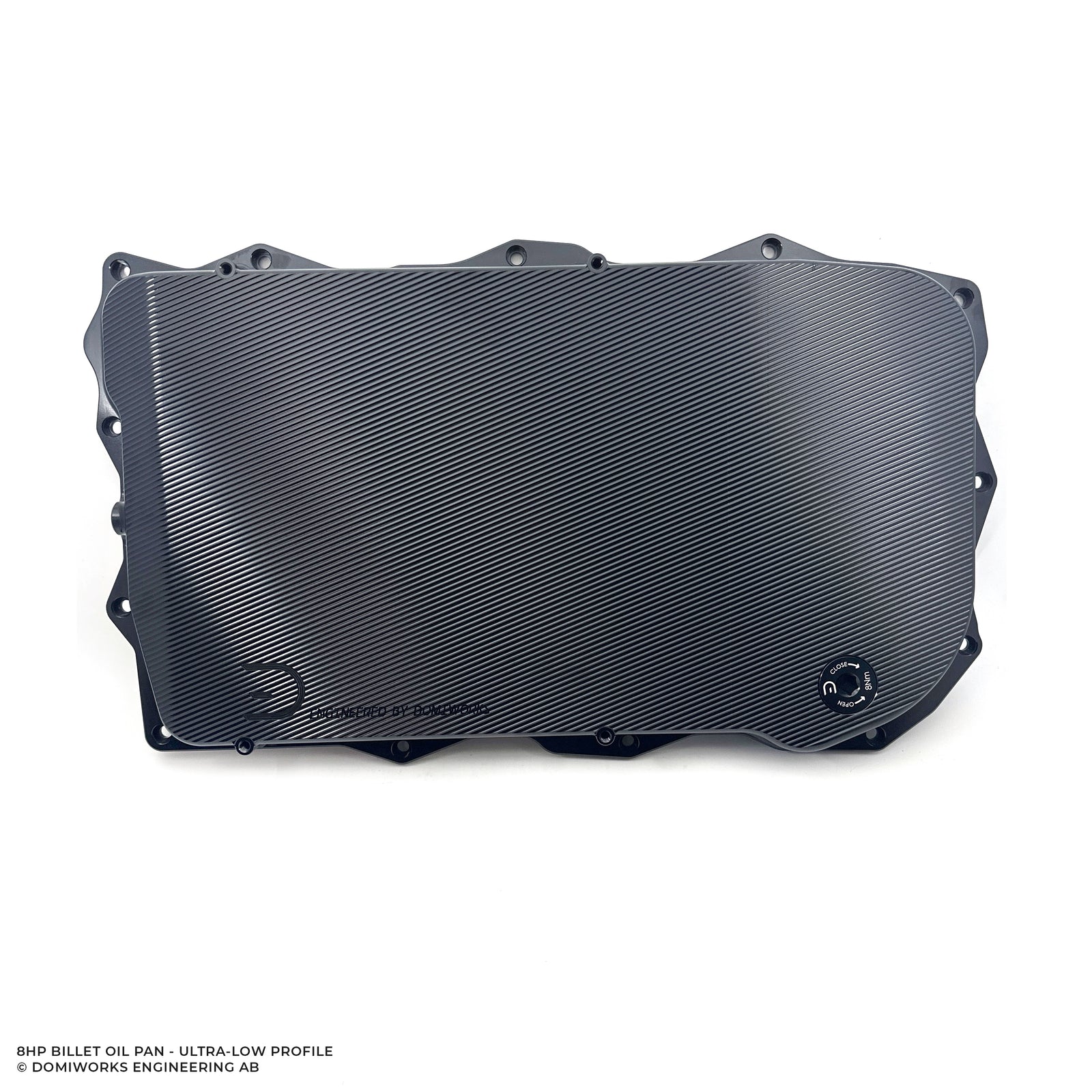 8HP Billet Oil Pan - Ultra-Low Profile – DomiWorks Engineering AB