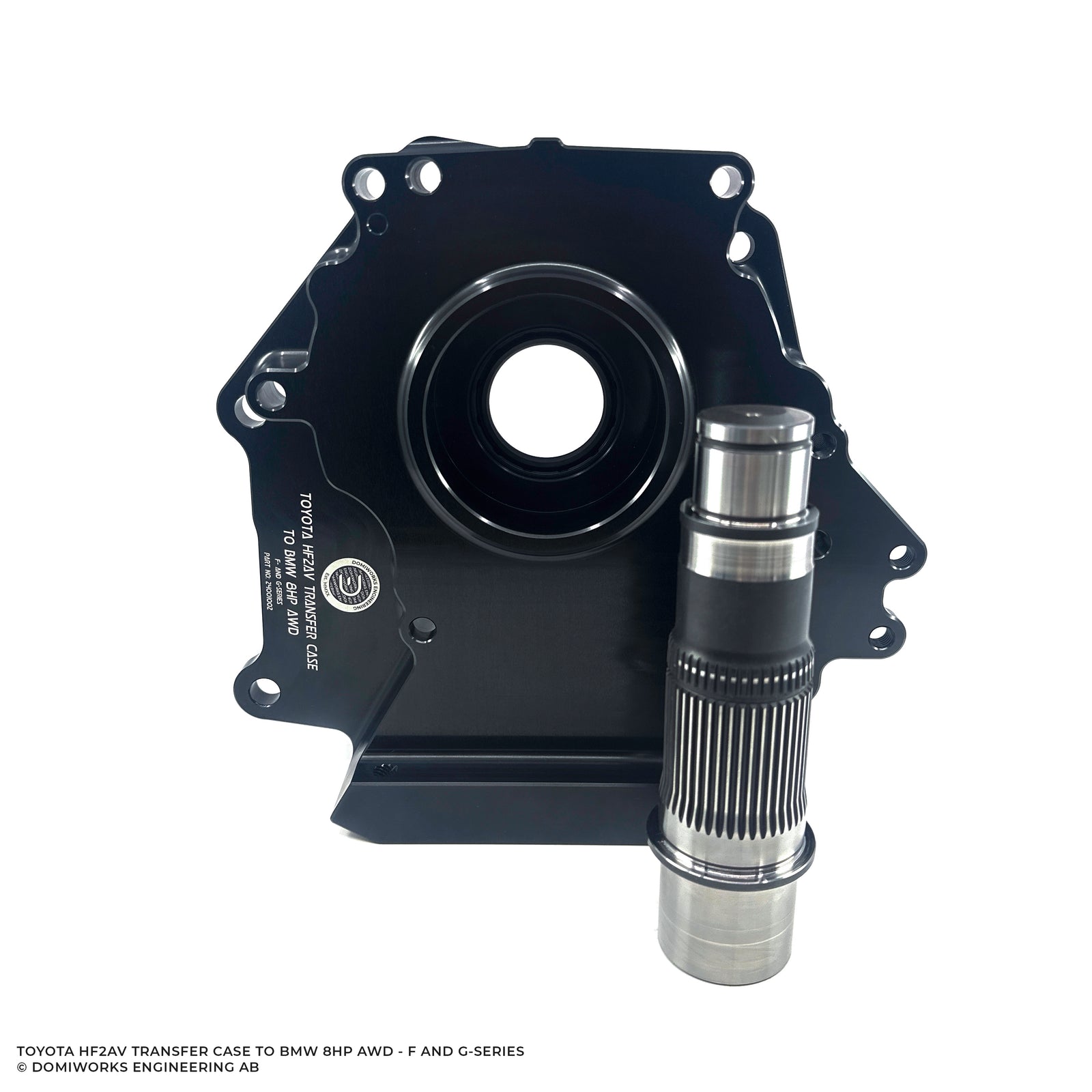 Toyota HF2AV Transfer Case Adapter kit - BMW 8HP AWD – DomiWorks
