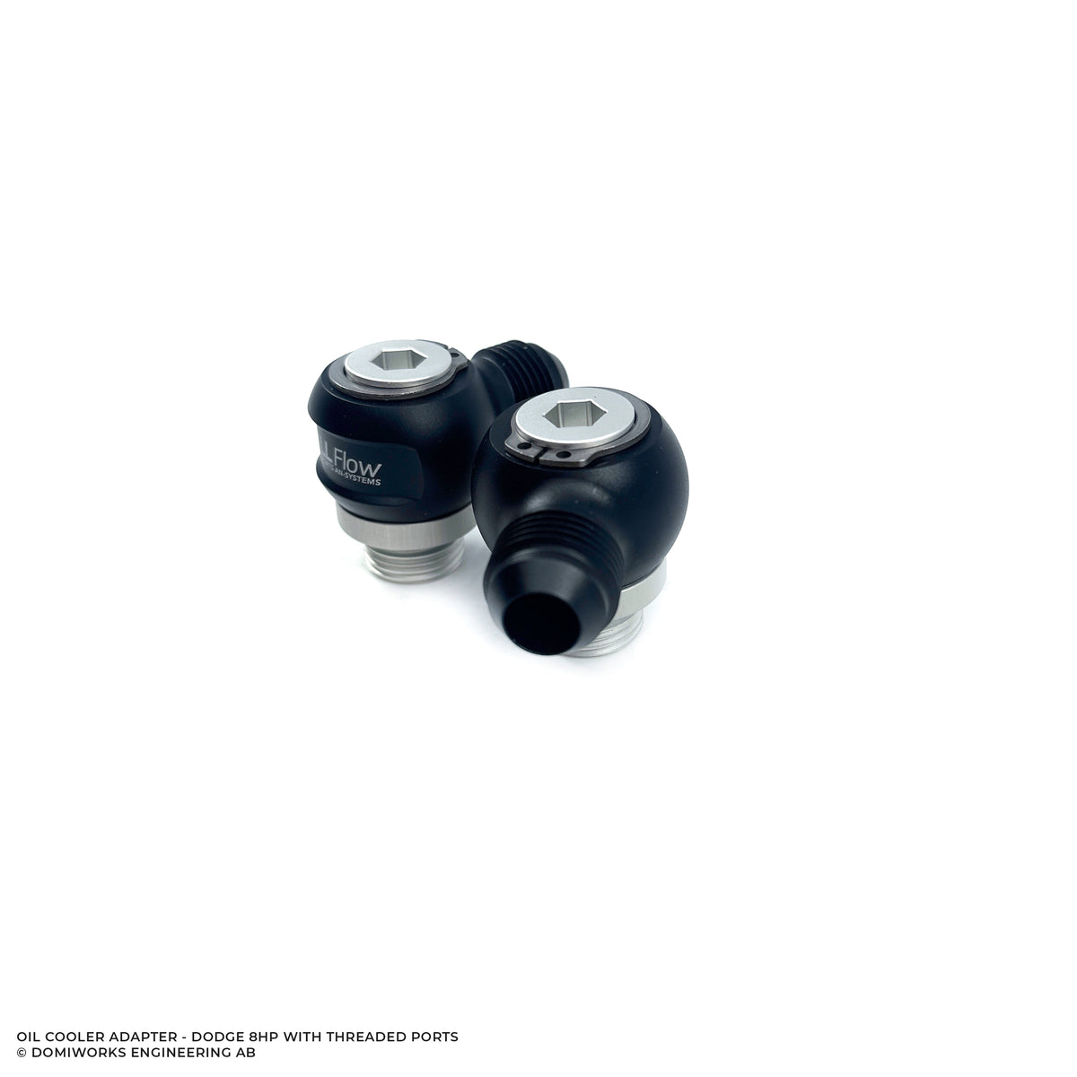 Oil Cooler Adapter - Dodge 8HP - Full Flow Swivel Connector