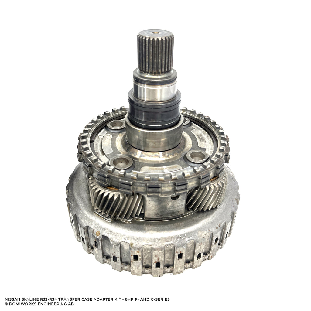 Transfer Case Adapter Kit Nissan Skyline R32-R34 GTR 8HP Transfer Case Adapter Kit – DomiWorks ...