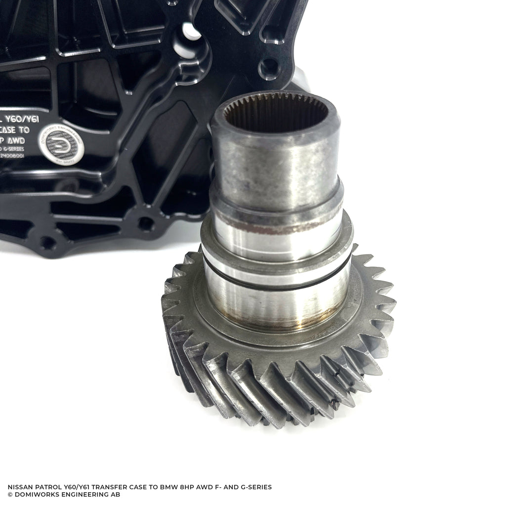 Transfer Case Adapter Kit Nissan Patrol Y60/Y61 Transfer Case Adapter Kit - BMW 8HP AWD ...