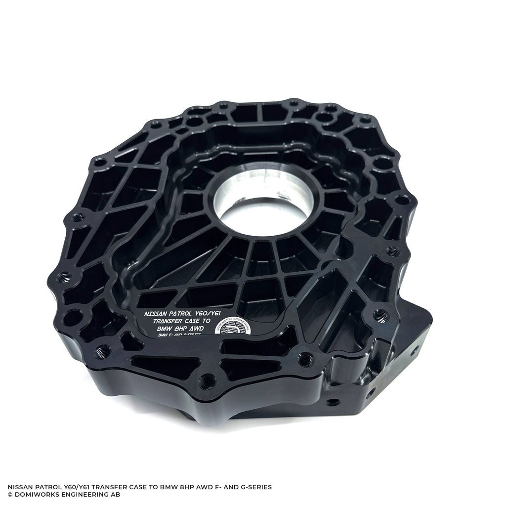 Transfer Case Adapter Kit Nissan Patrol Y60/Y61 Transfer Case Adapter Kit - BMW 8HP AWD ...