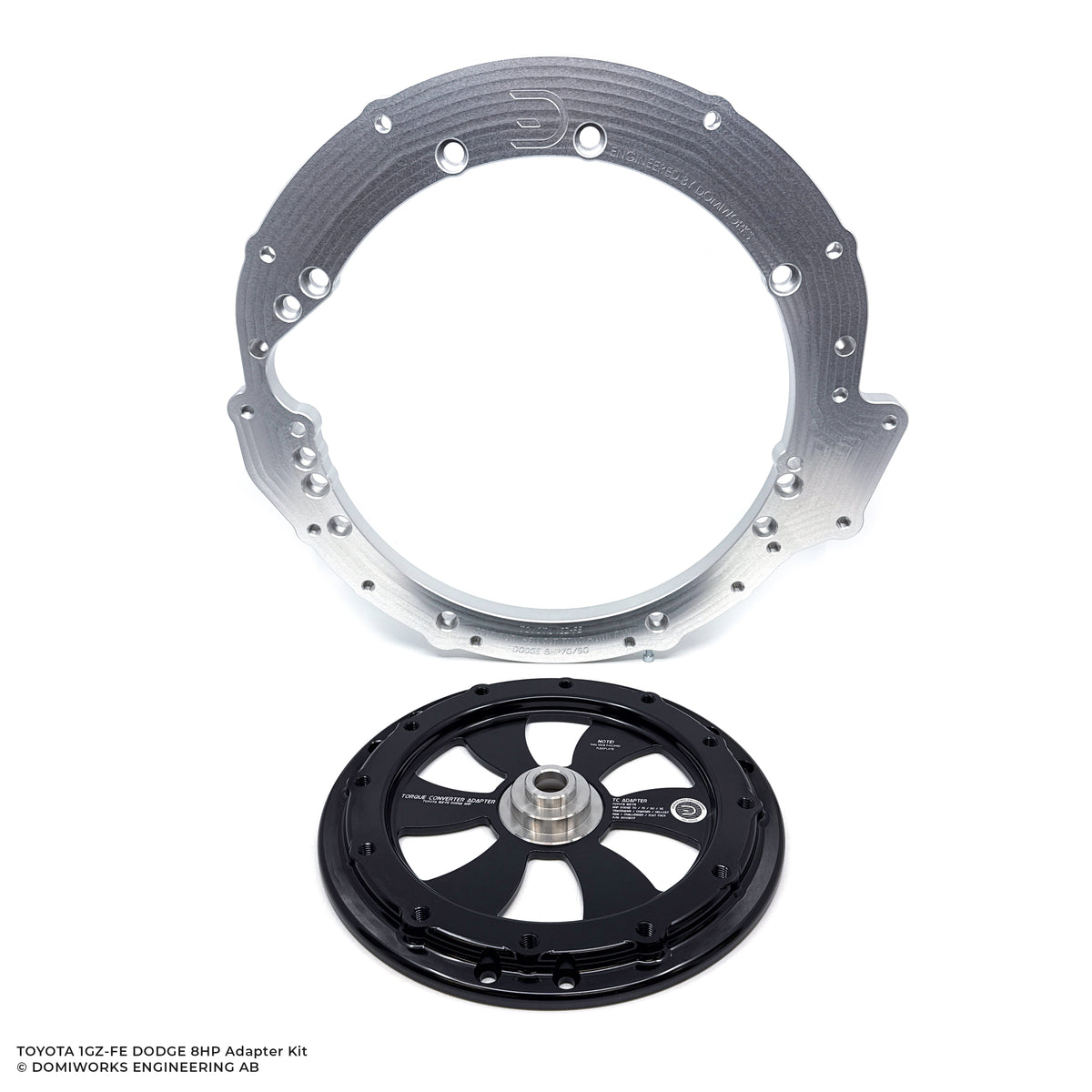 Toyota 1GZ-FE V12 to Dodge 8HP 70/75/90/95 Adapter Kit