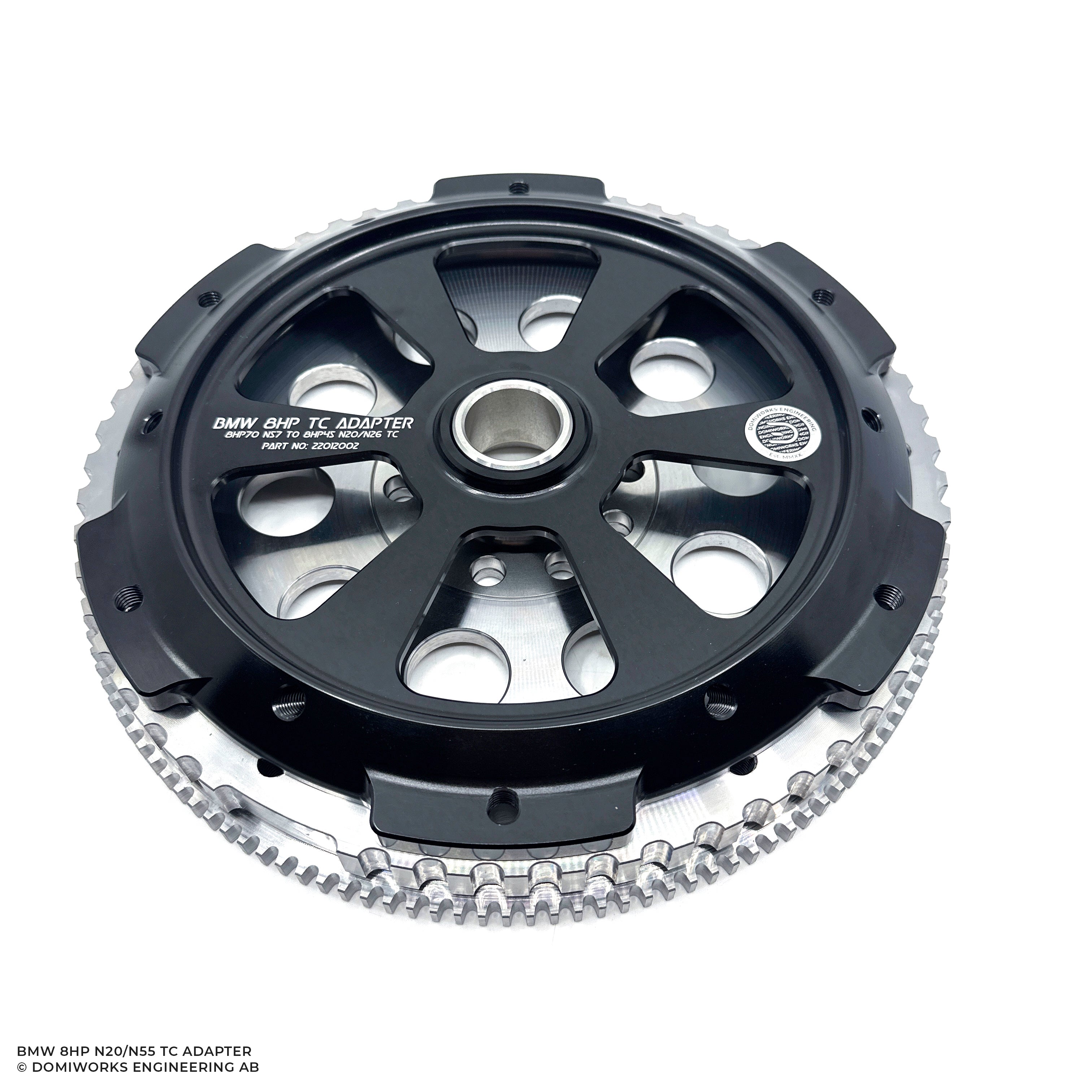 BMW 8HP45 N20/N26 TC Adapter add-on – DomiWorks Engineering AB