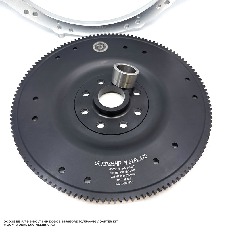 Dodge BB (B/RB) 8-bolt to Dodge 8HP Adapter kit