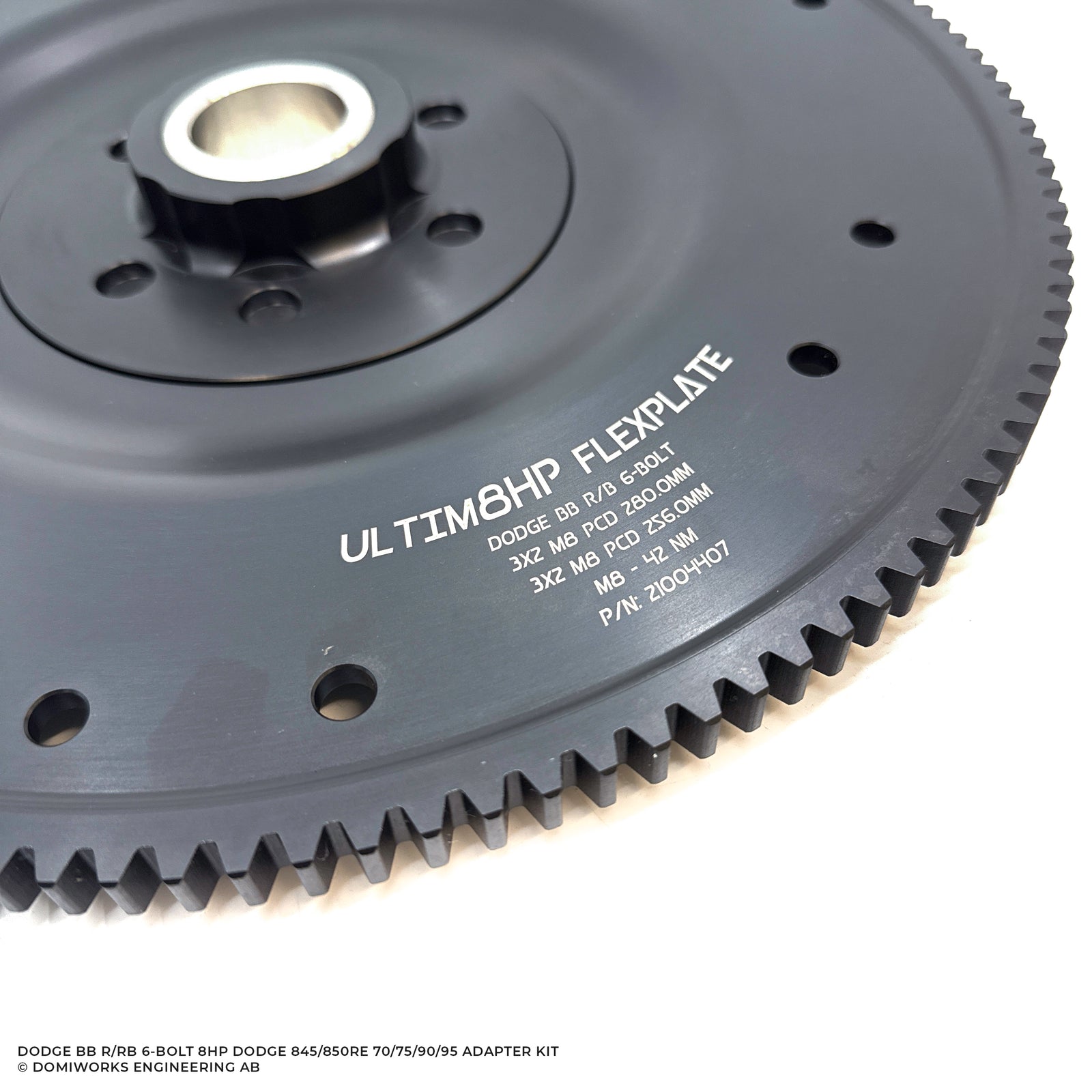 ベータ AP Dodge BB (B/RB) 6-bolt to Dodge 8HP Adapter kit – DomiWorks