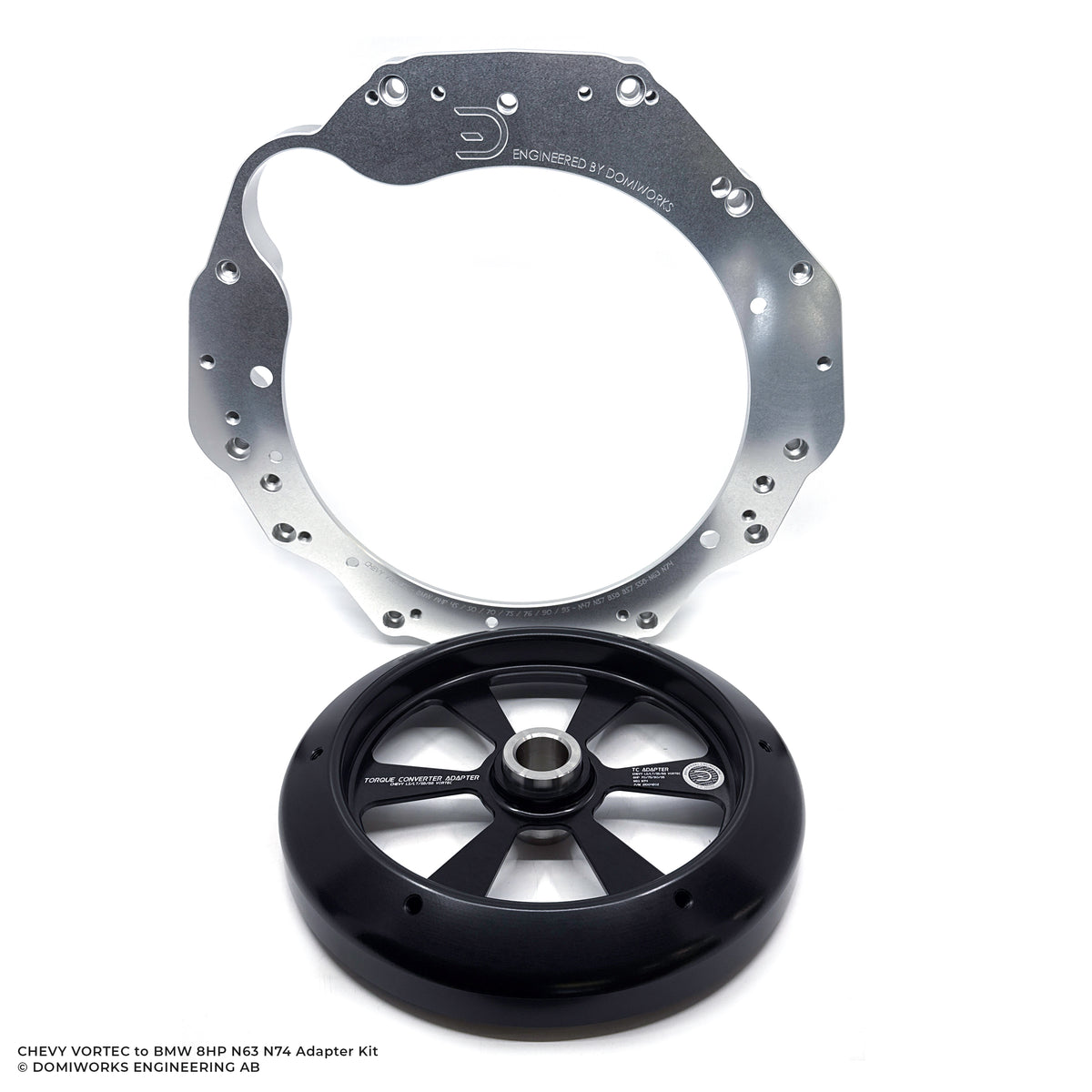 Chevy Vortec to BMW 8HP N63 N74 Adapter Kit