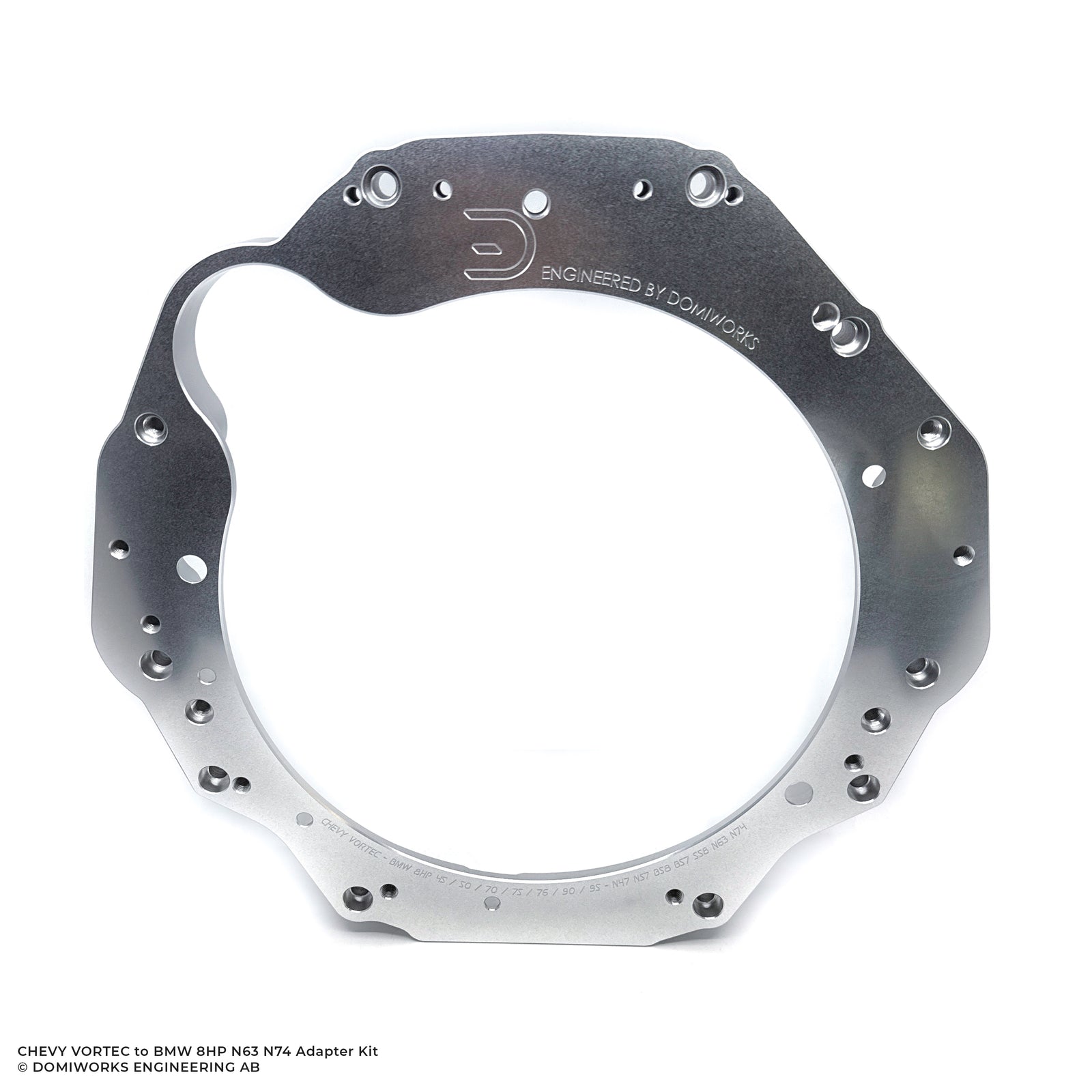 Chevy Vortec to BMW 8HP N63 N74 Adapter Kit – DomiWorks Engineering AB
