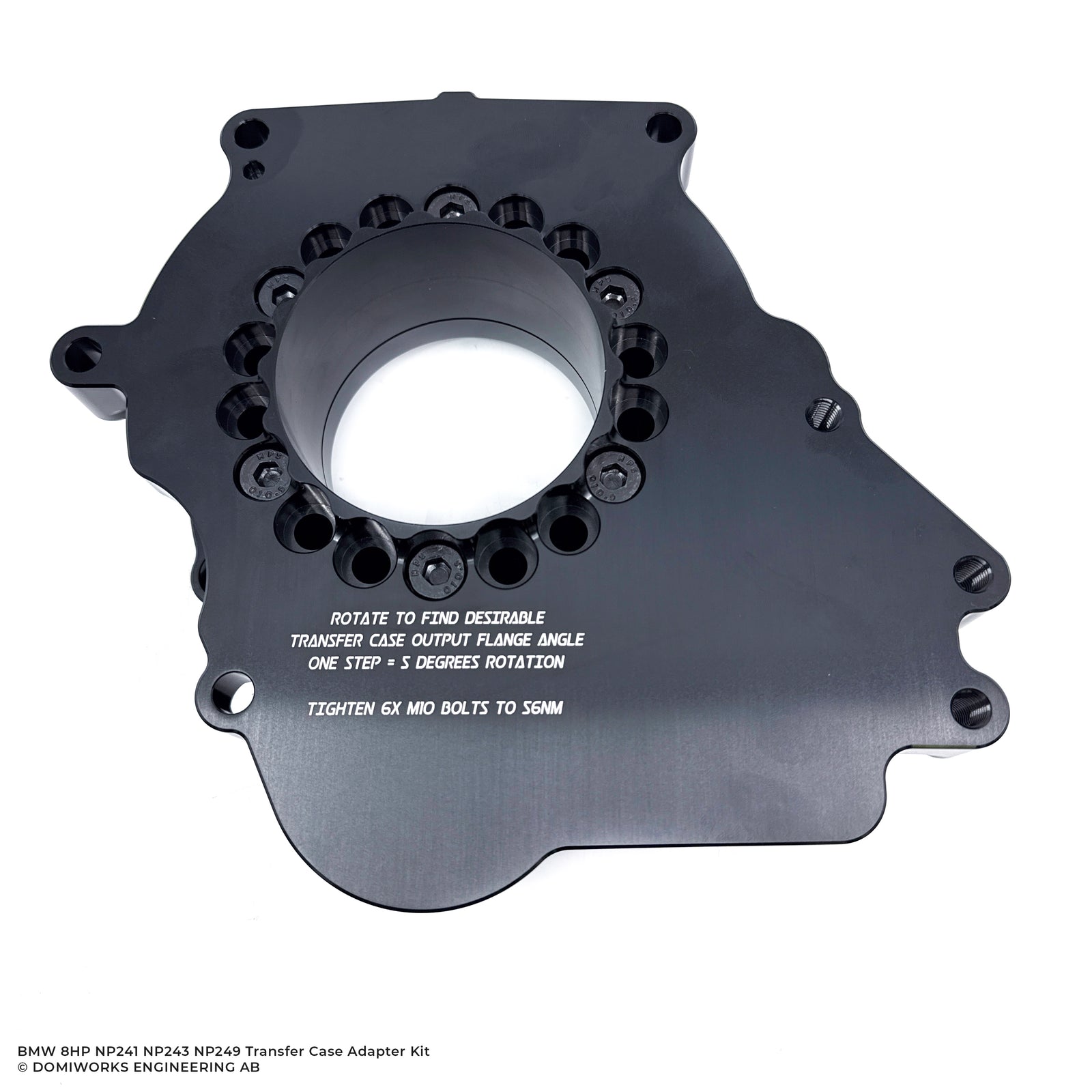NP231/241/242/243/246/249 Transfer Case Adapter Kit to BMW 8HP