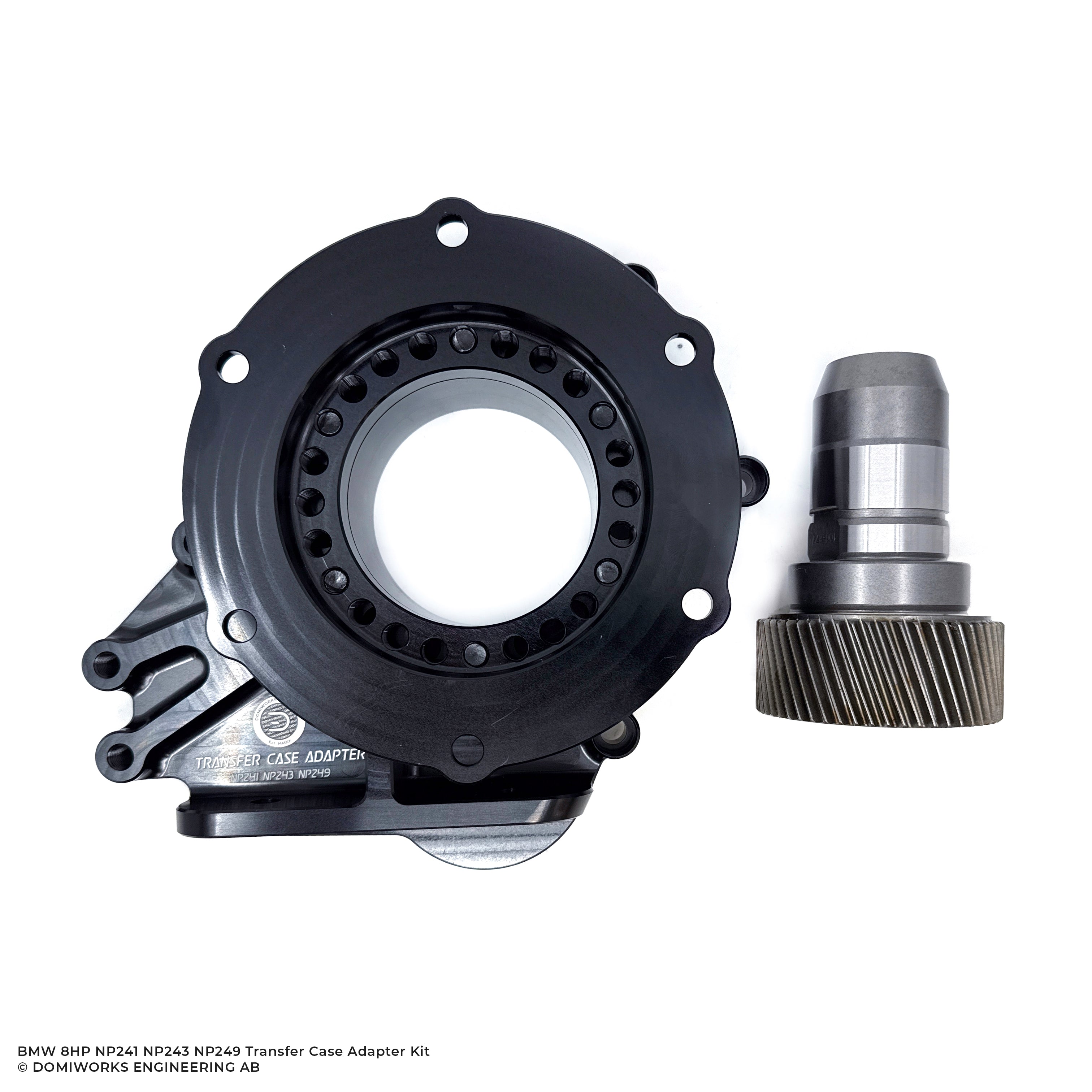 Transfer Case Adapter Kit NP231/241/242/243/246/249 Transfer Case Adapter Kit to BMW 8HP ...