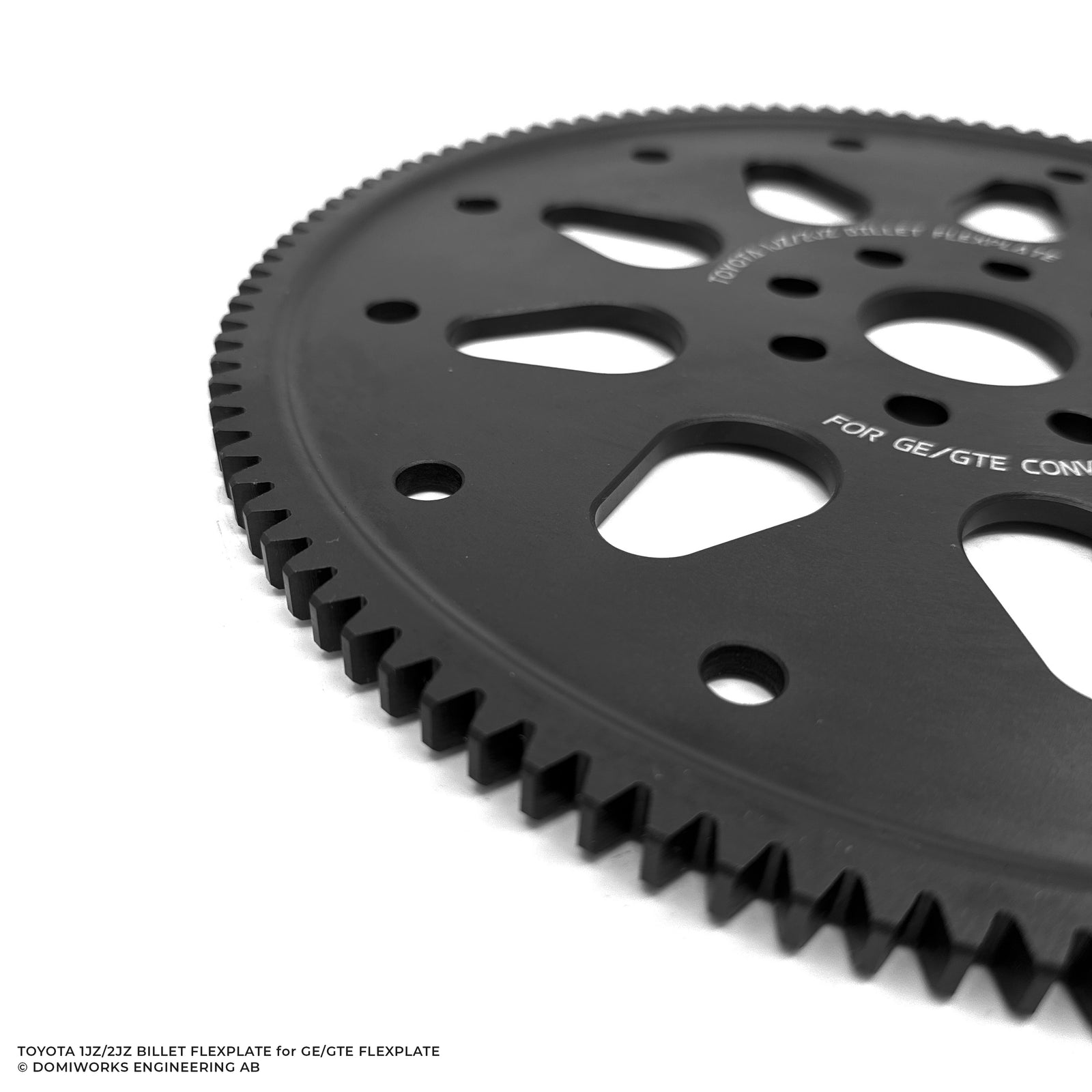 Toyota 1JZ/2JZ GE/GTE Billet Flexplate – DomiWorks Engineering AB