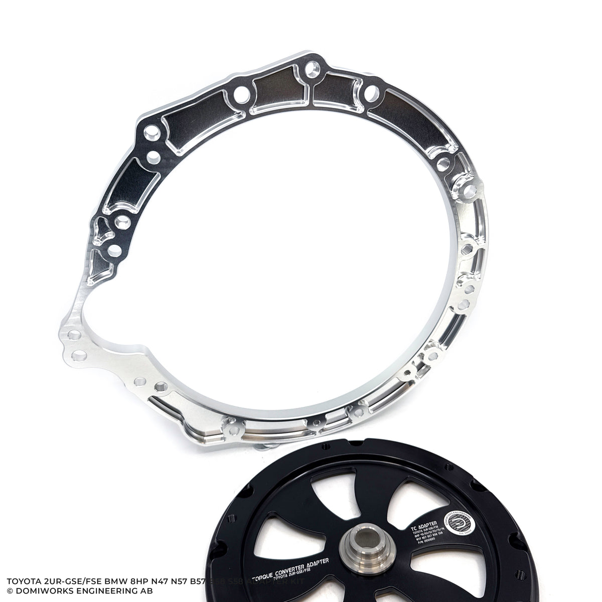 Toyota 1UR/2UR-GSE/FSE to 8HP 45/50/70/75/76 N47 N57 B57 B58 S58 ADAPTER KIT