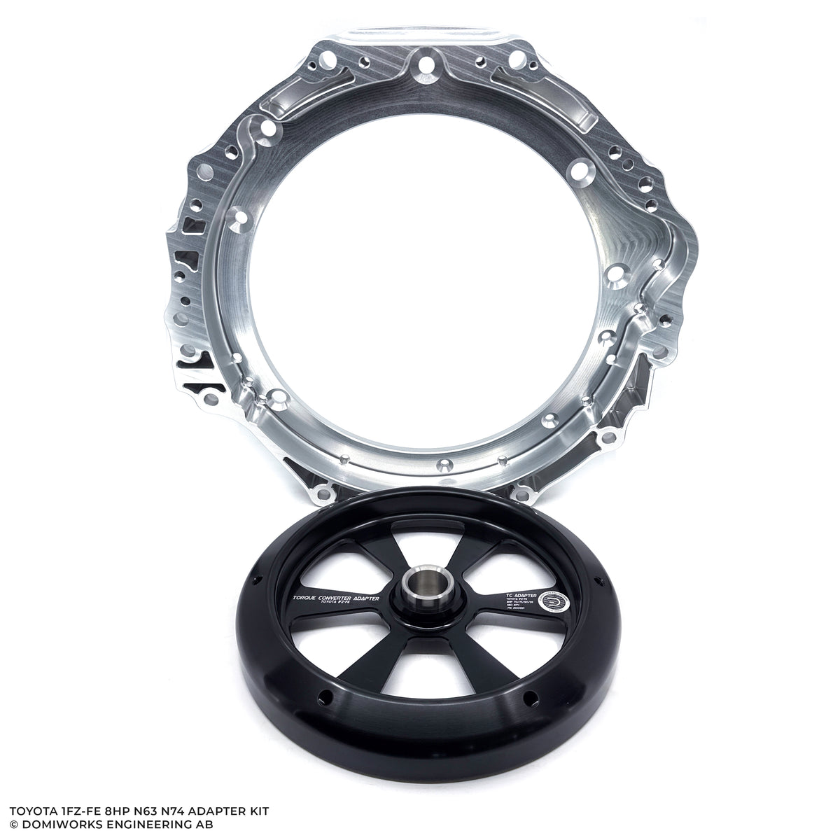 Toyota 1FZ-FE to BMW 8HP N63 N74 Adapter Kit