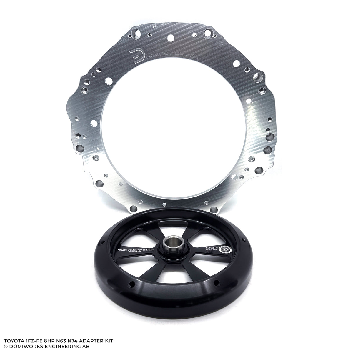 Toyota 1FZ-FE to BMW 8HP N63 N74 Adapter Kit