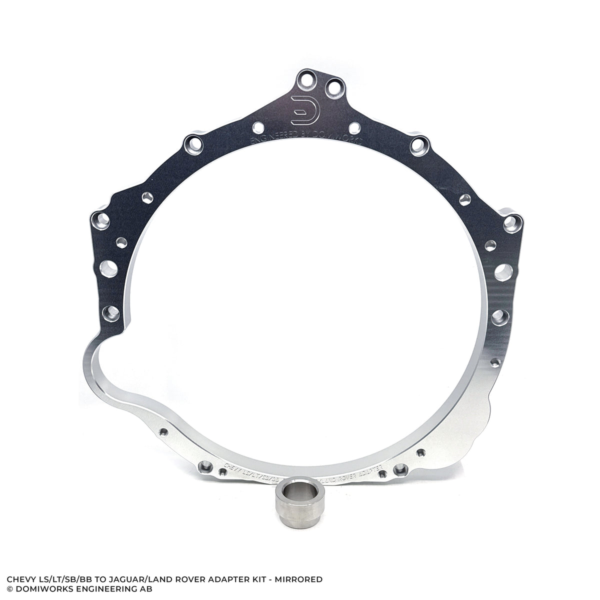 Chevy LS/LT/SB/BB to Jaguar/Land Rover 8HP Adapter kit - Mirrored Starter