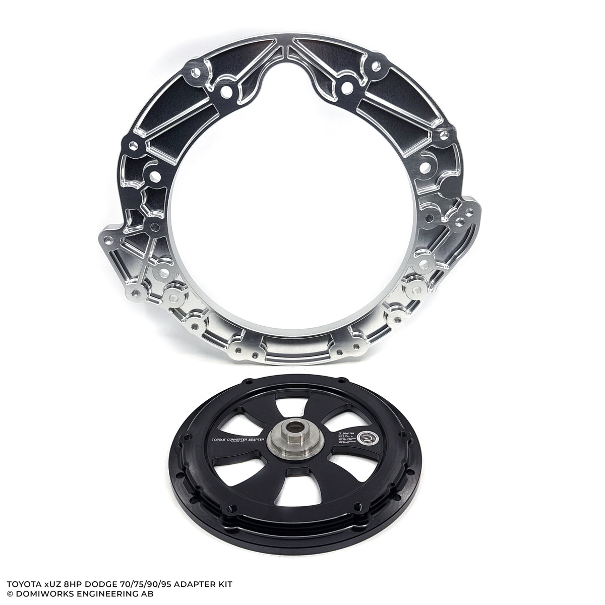 Toyota 1UZ/2UZ/3UZ to Dodge 8HP 70/75/90/95 Charger/Challenger/Scat Pack Hellcat Trackhawk RAM Adapter Kit