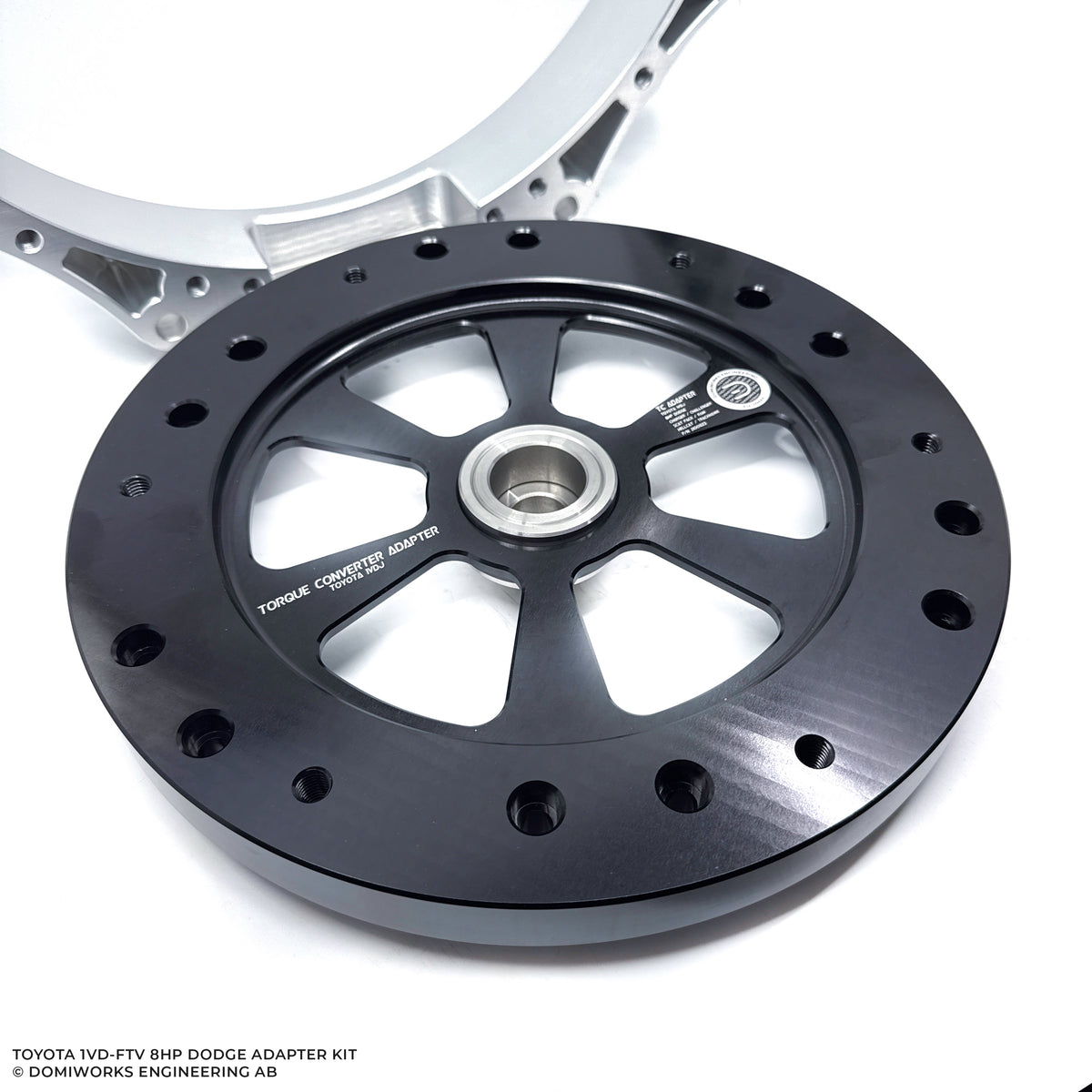 Toyota 1VD-FTV/1VDJ to Dodge 8HP 70/75/90/95 Charger/Challenger/Scat Pack Hellcat Trackhawk RAM Adapter Kit