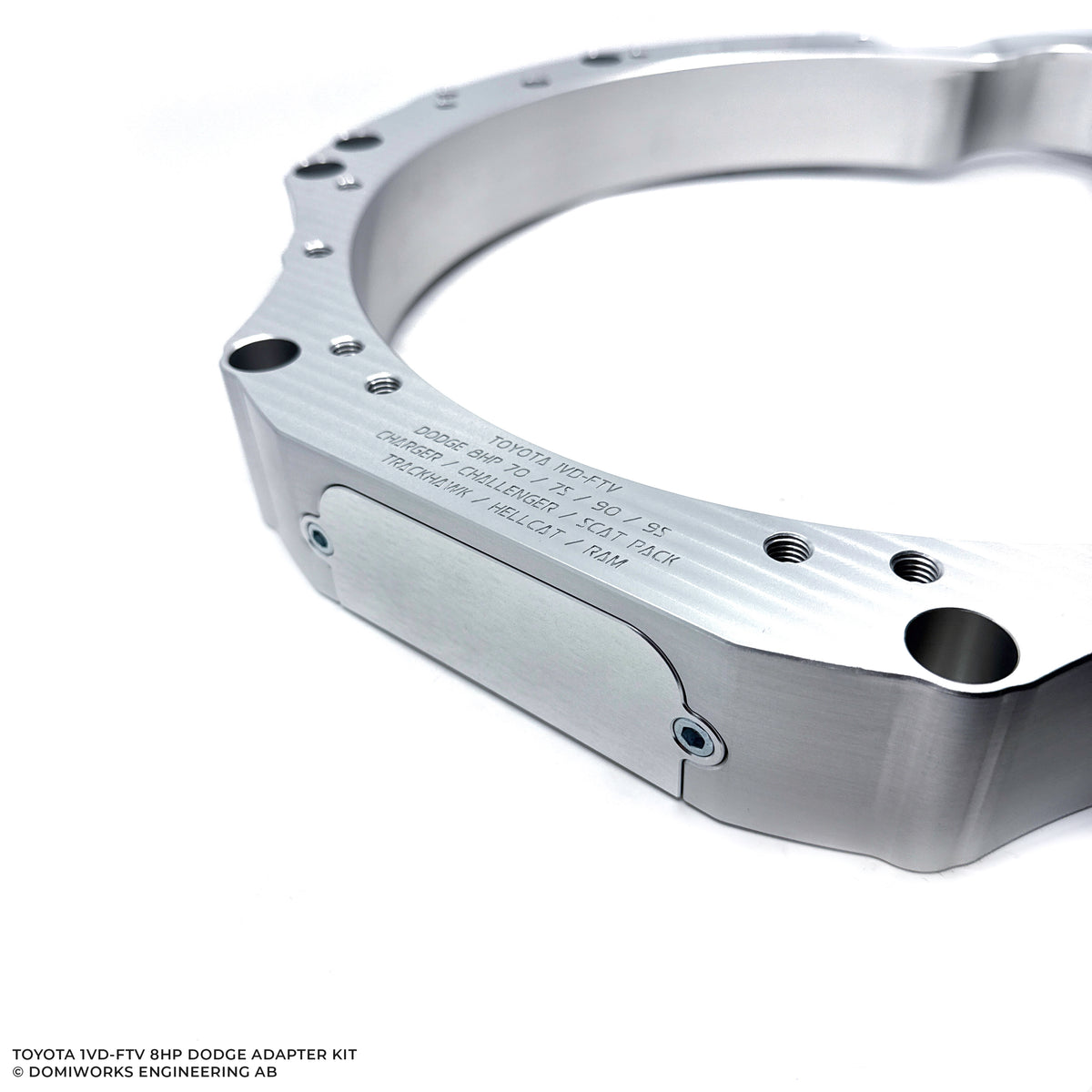 Toyota 1VD-FTV/1VDJ to Dodge 8HP 70/75/90/95 Charger/Challenger/Scat Pack Hellcat Trackhawk RAM Adapter Kit