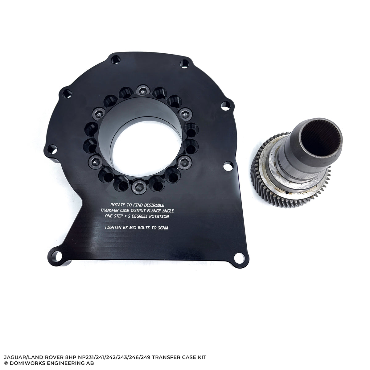 NP149 Transfer Case Adapter Kit to 8HP Land Rover