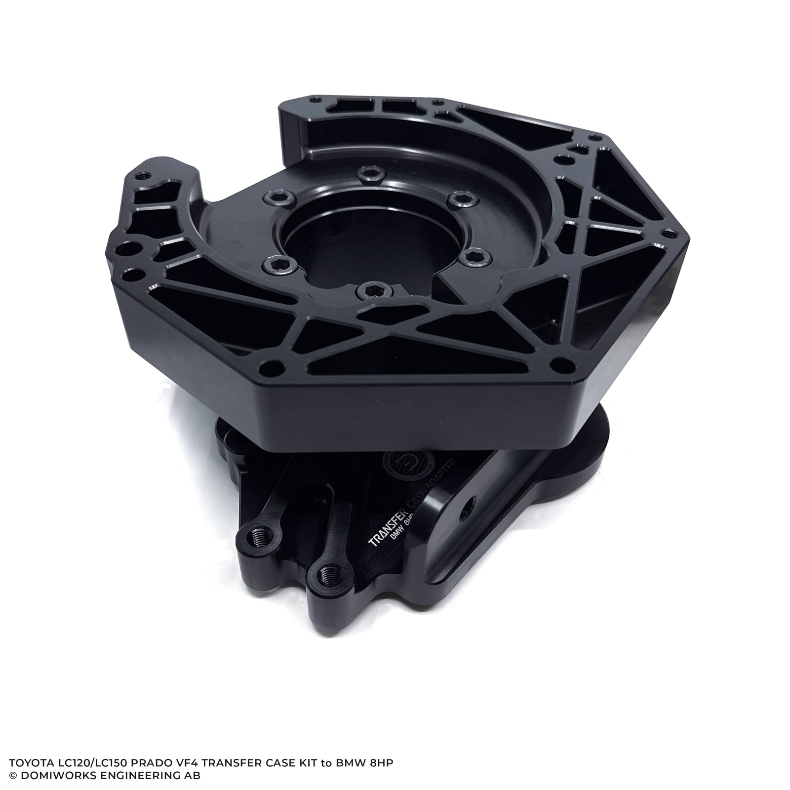 Toyota LC120 LC150 Prado VF4 Transfer Case Adapter Kit to BMW 8HP Toyota LC120 LC150 Prado VF4 Transfer Case Adapter Kit to BMW 8HP