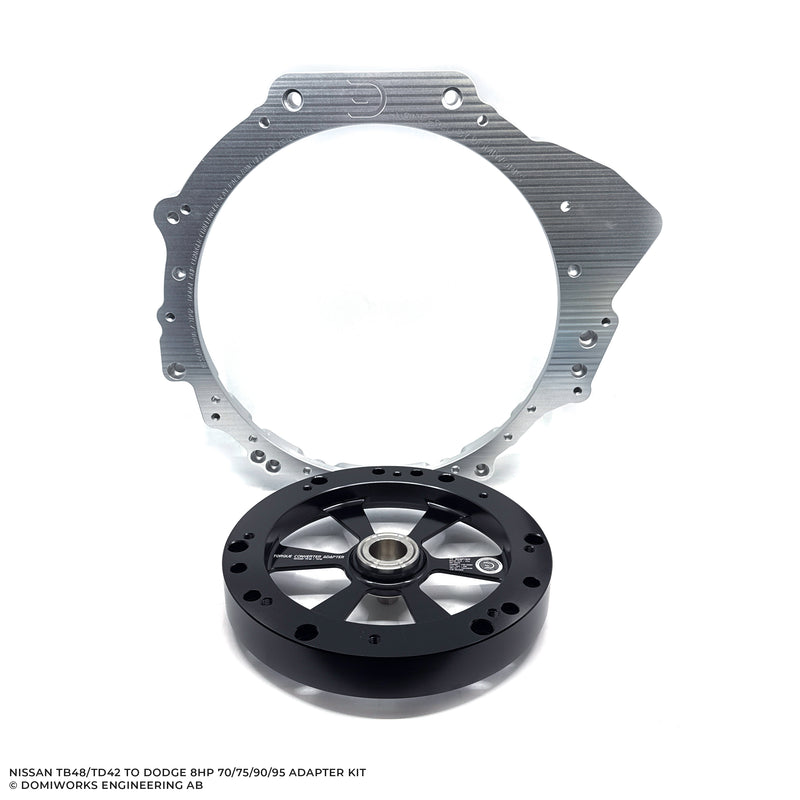 Nissan TB48/TD42 to Dodge 8HP 70 / 75 / 90 / 95 Adapter Kit