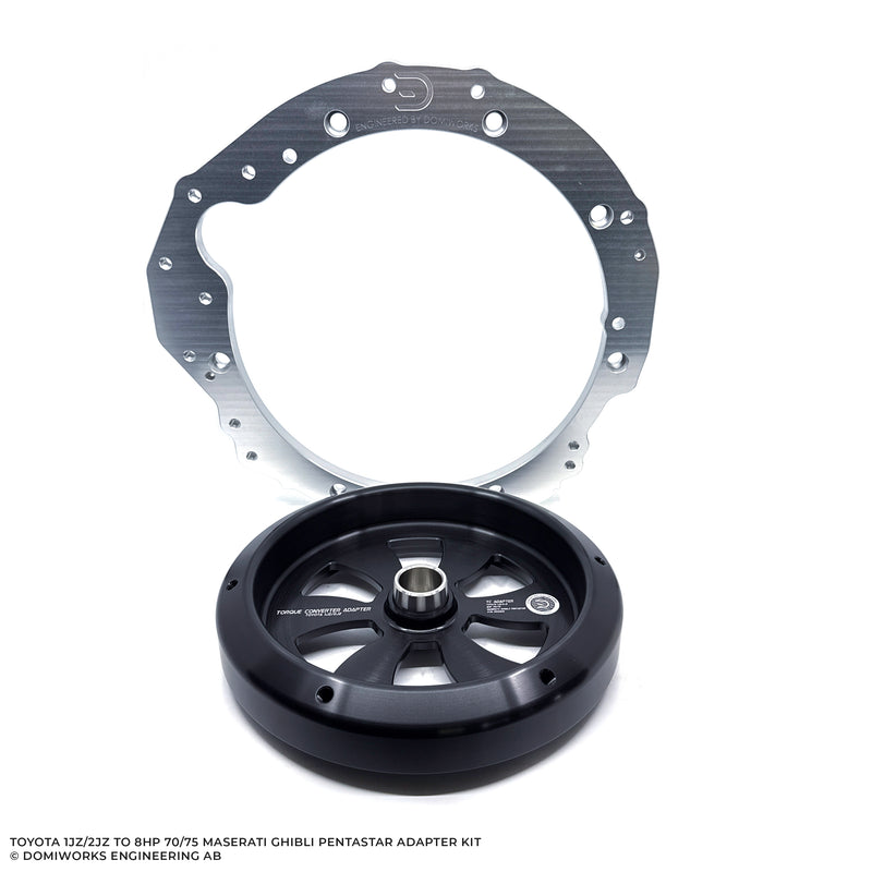 1JZ/2JZ to Maserati Ghibli 8HP 70/75 Pentastar – DomiWorks