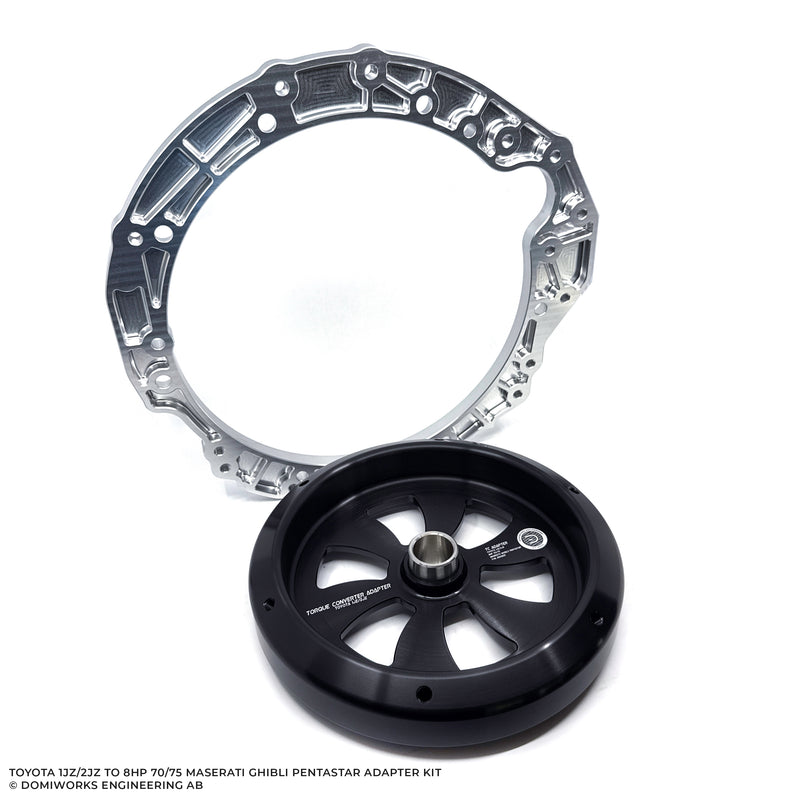 1JZ/2JZ to Maserati Ghibli 8HP 70/75 Pentastar – DomiWorks